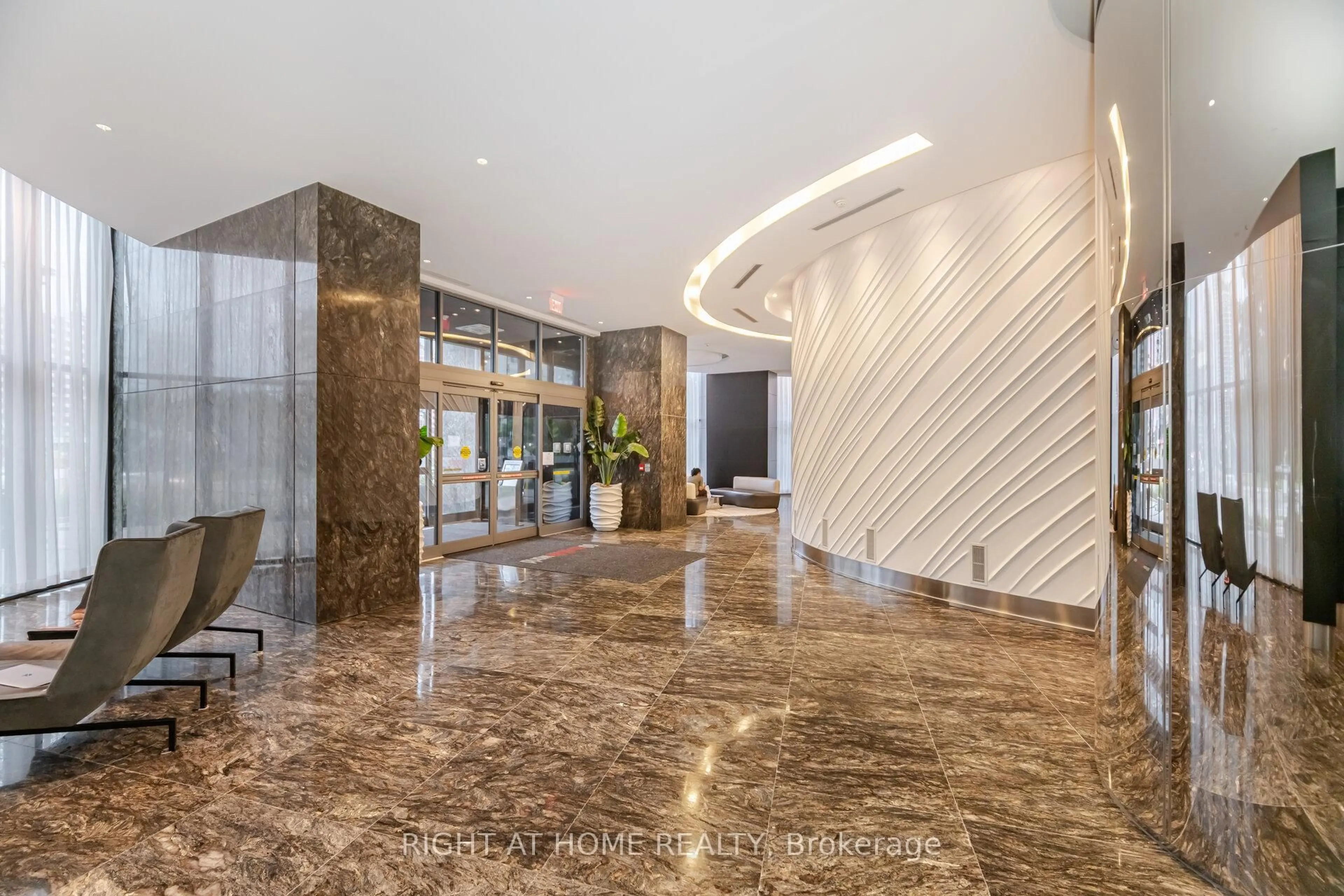 Lobby for 60 Absolute Ave #3301, Mississauga Ontario L4Z 0A9