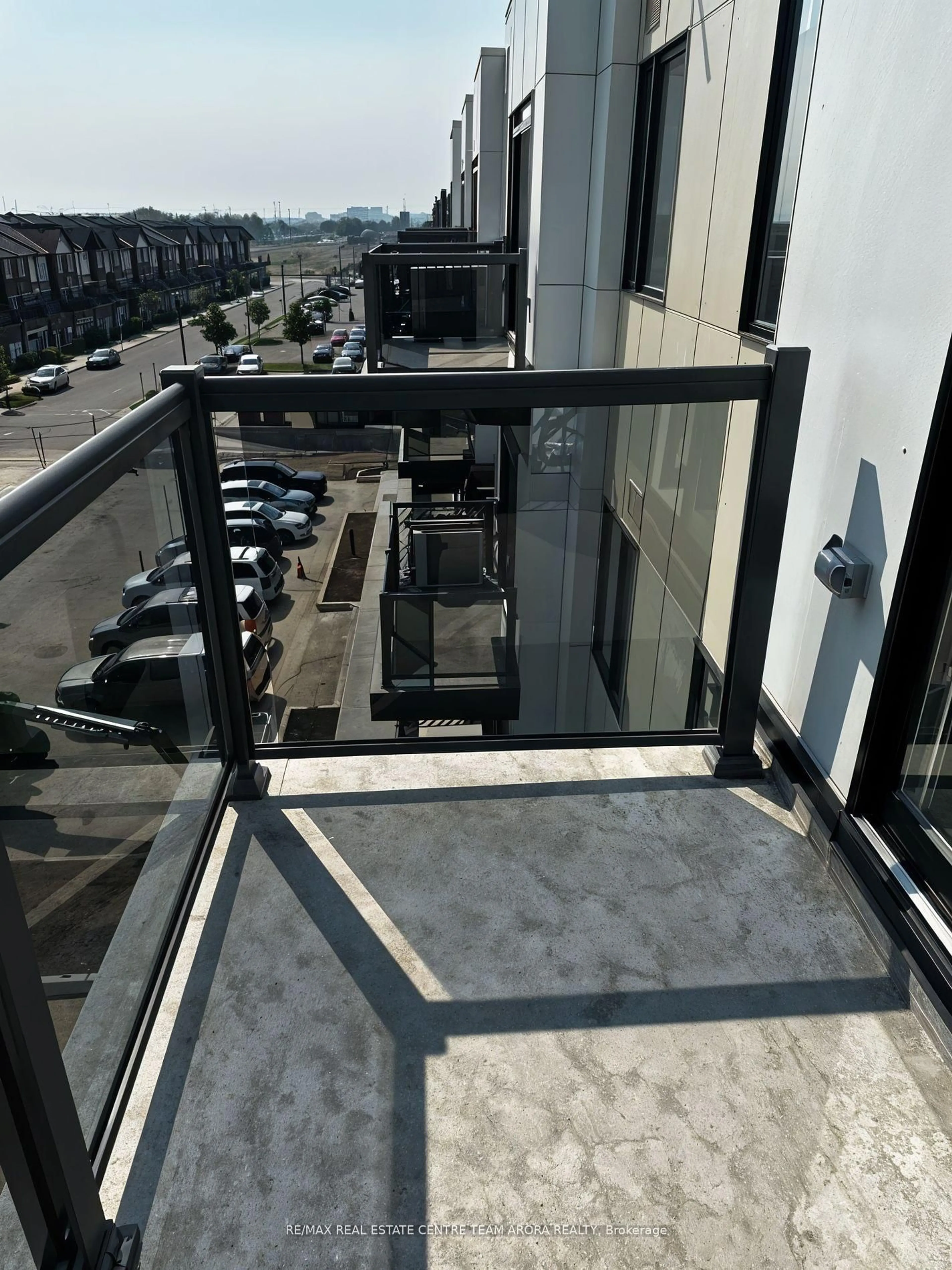 Balcony in the apartment, city buildings view from balcony for 58 Sky Harbour Dr #417, Brampton Ontario L6Y 0C1