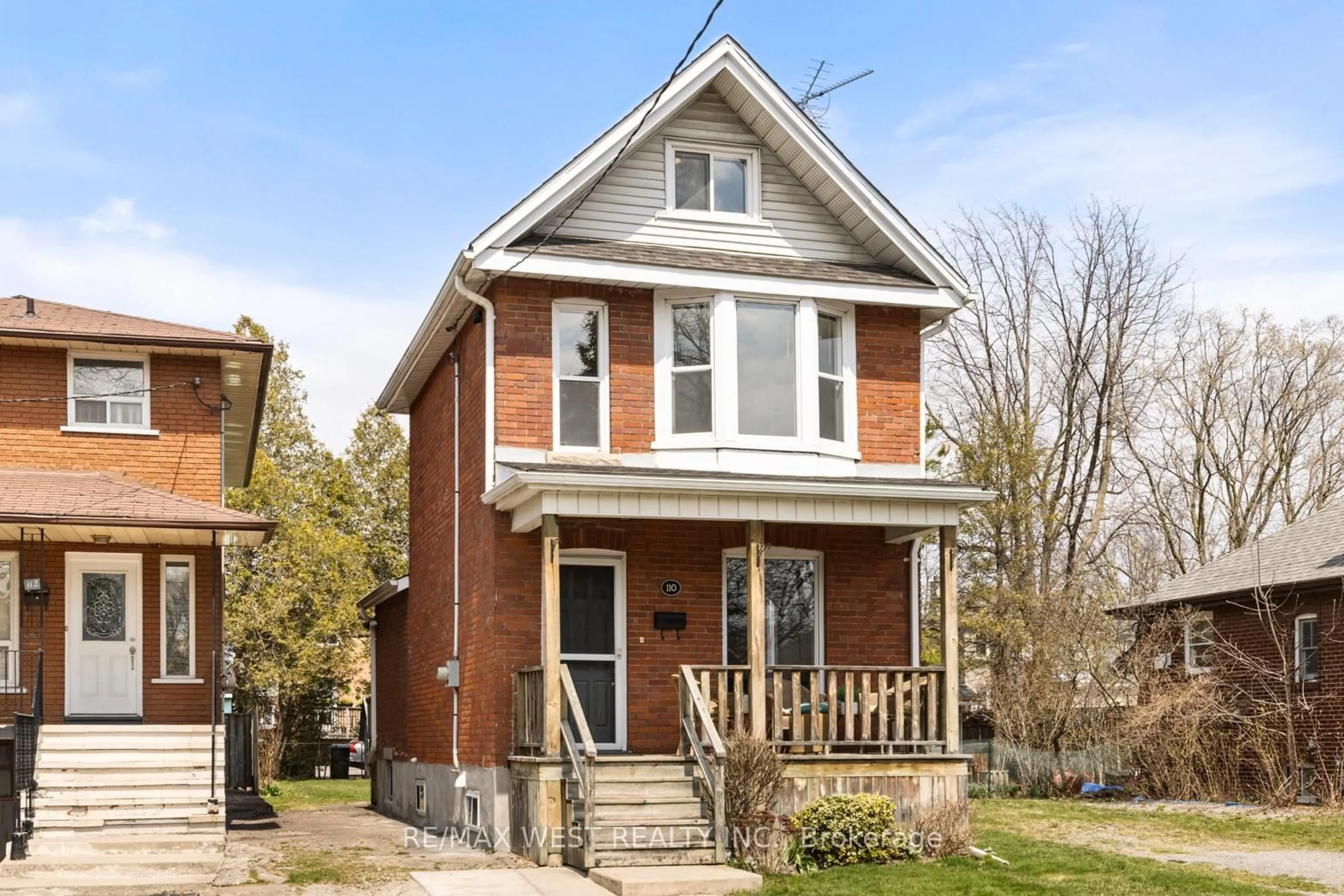 Home with brick exterior material, street for 110 Symons St, Toronto Ontario M8V 1V2
