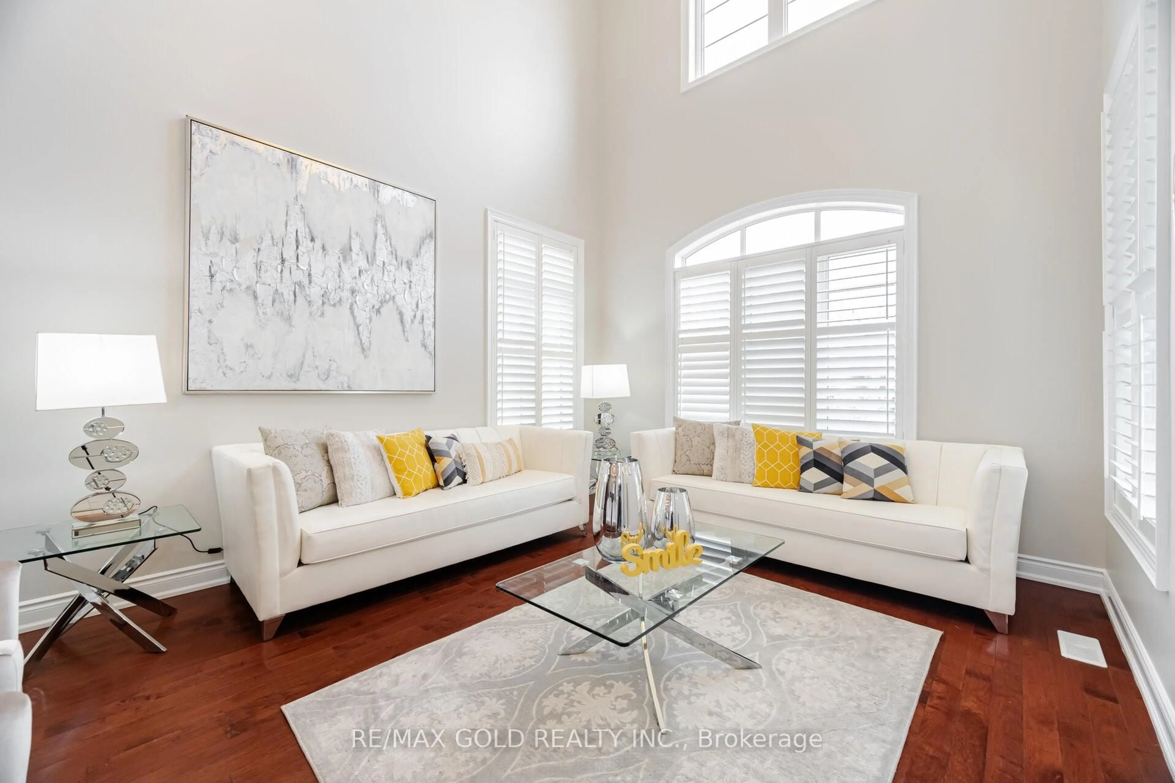 Living room with furniture, unknown for 40 Vespahills Cres, Brampton Ontario L6P 2V1