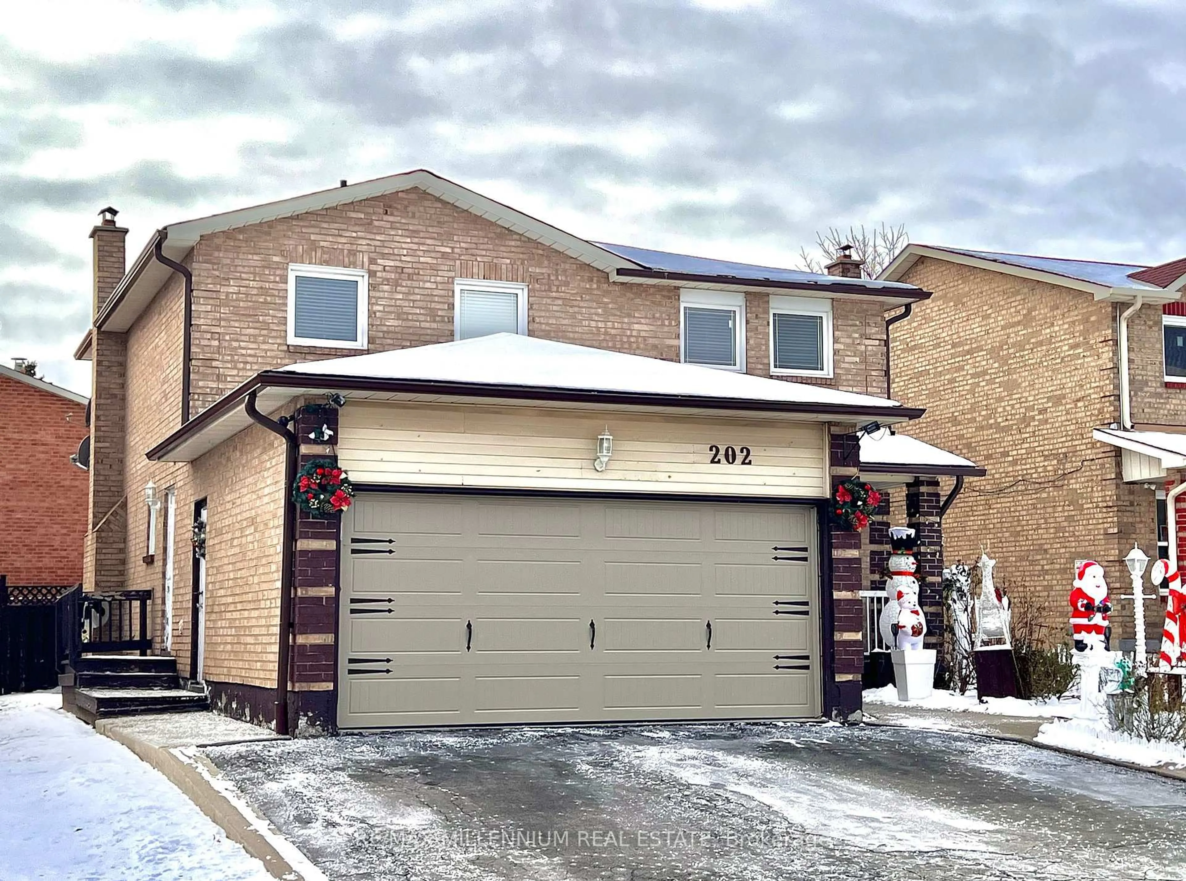 Home with brick exterior material, street for 202 Conestoga Dr, Brampton Ontario L6Z 3Y1