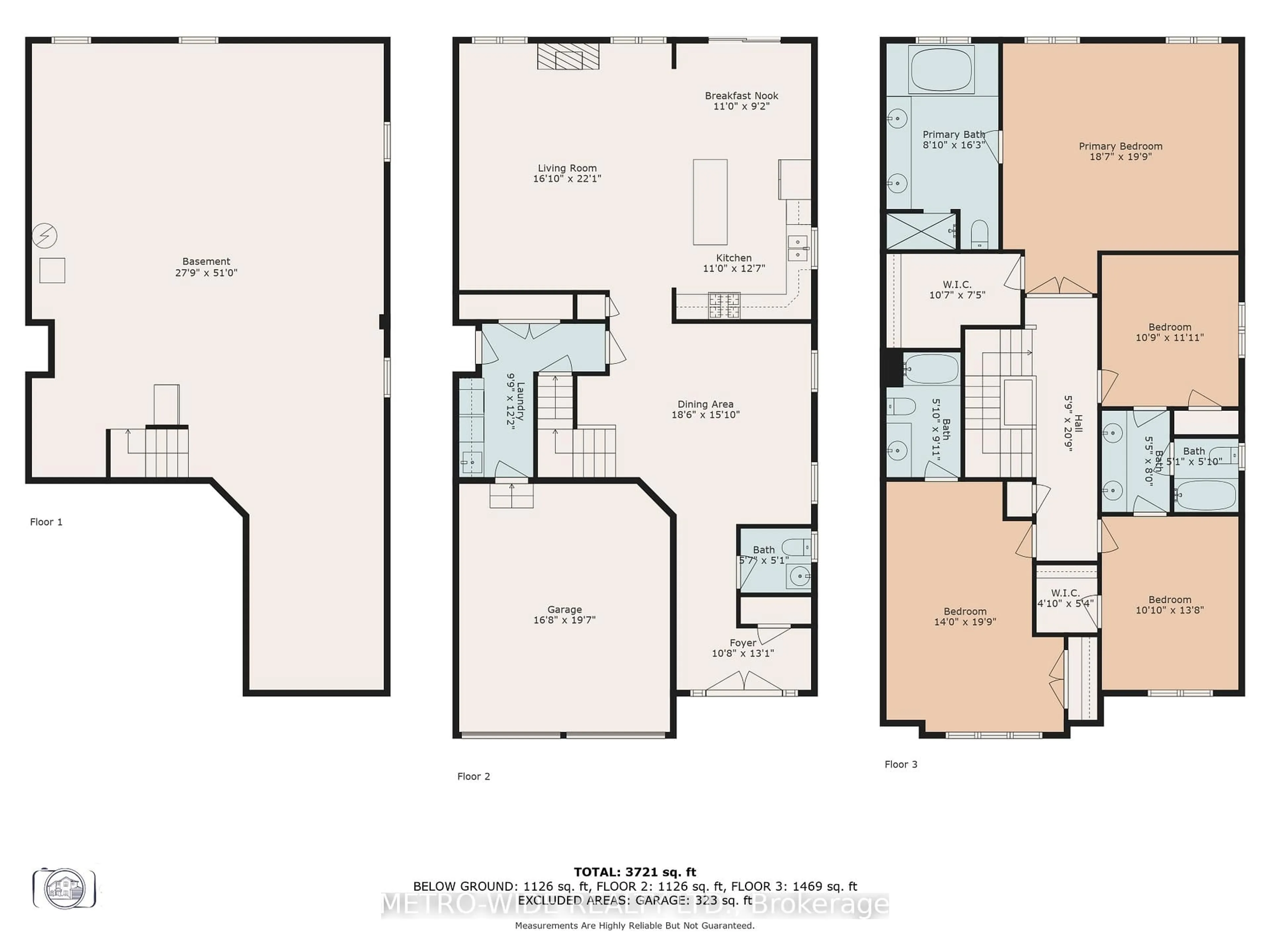 Floor plan for 124 Larson Peak Rd, Caledon Ontario L7C 4B3