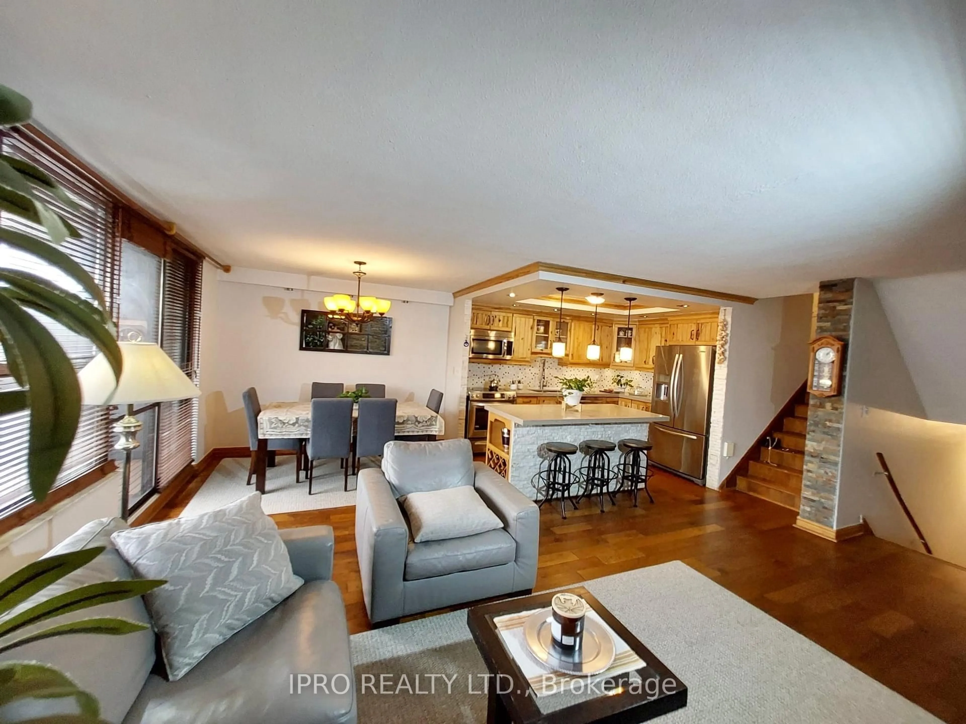 Living room with furniture, unknown for 11 Wincott Dr #1205, Toronto Ontario M9R 2R9