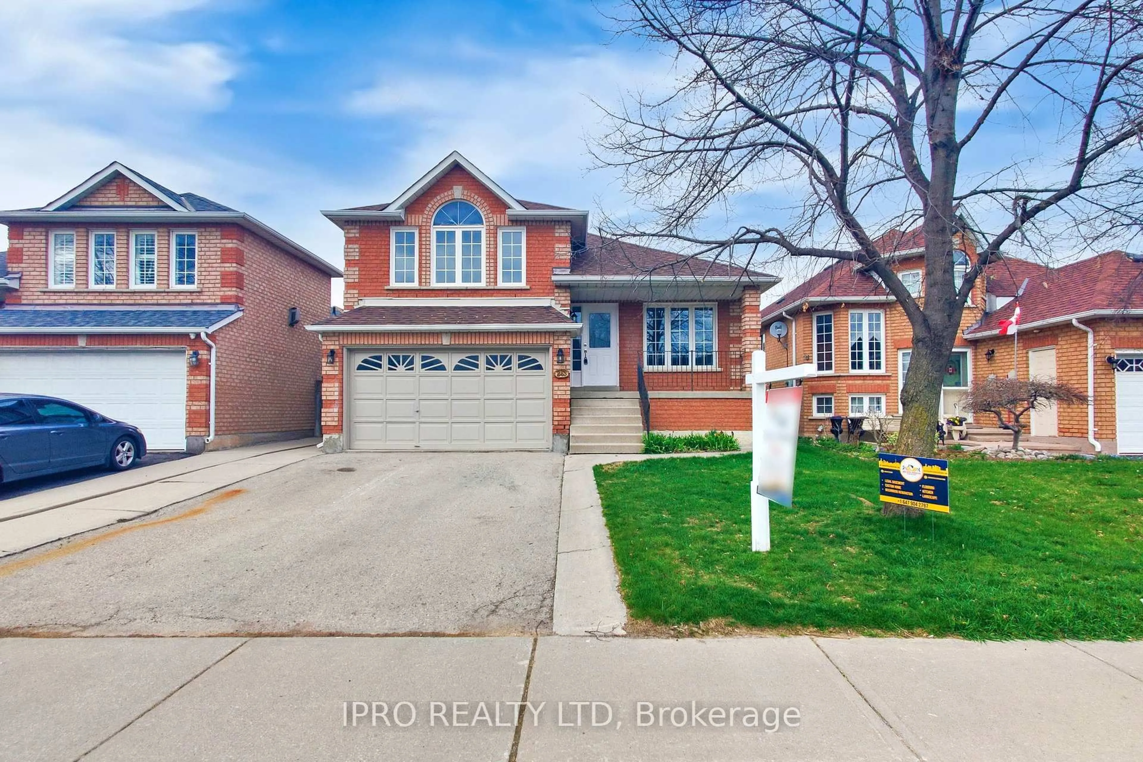 Home with brick exterior material, street for 243 Mountainberry Rd, Brampton Ontario L6R 1H9