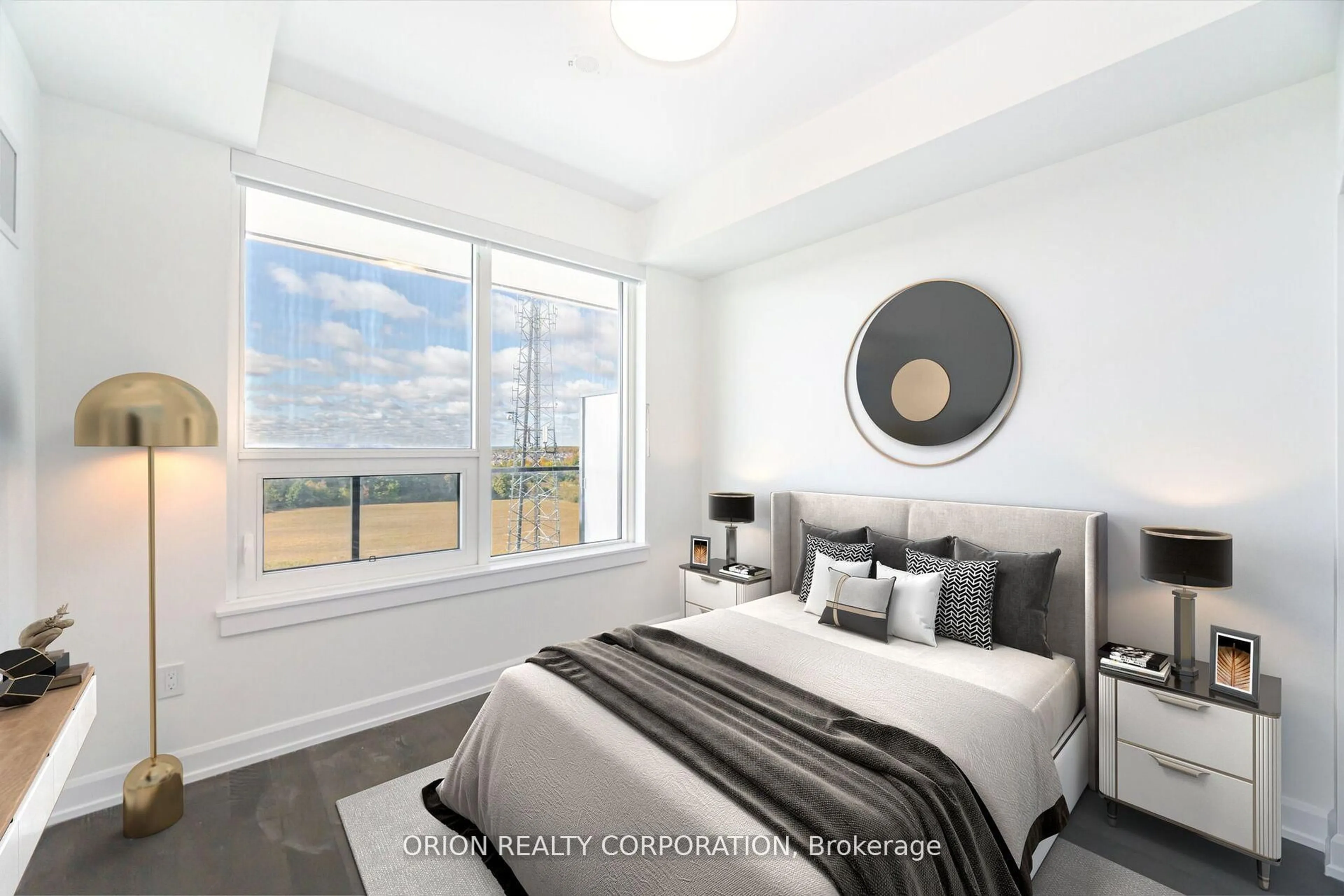 Bedroom with bed, unknown for 3220 William Coltson Ave #808, Oakville Ontario L6H 7X9