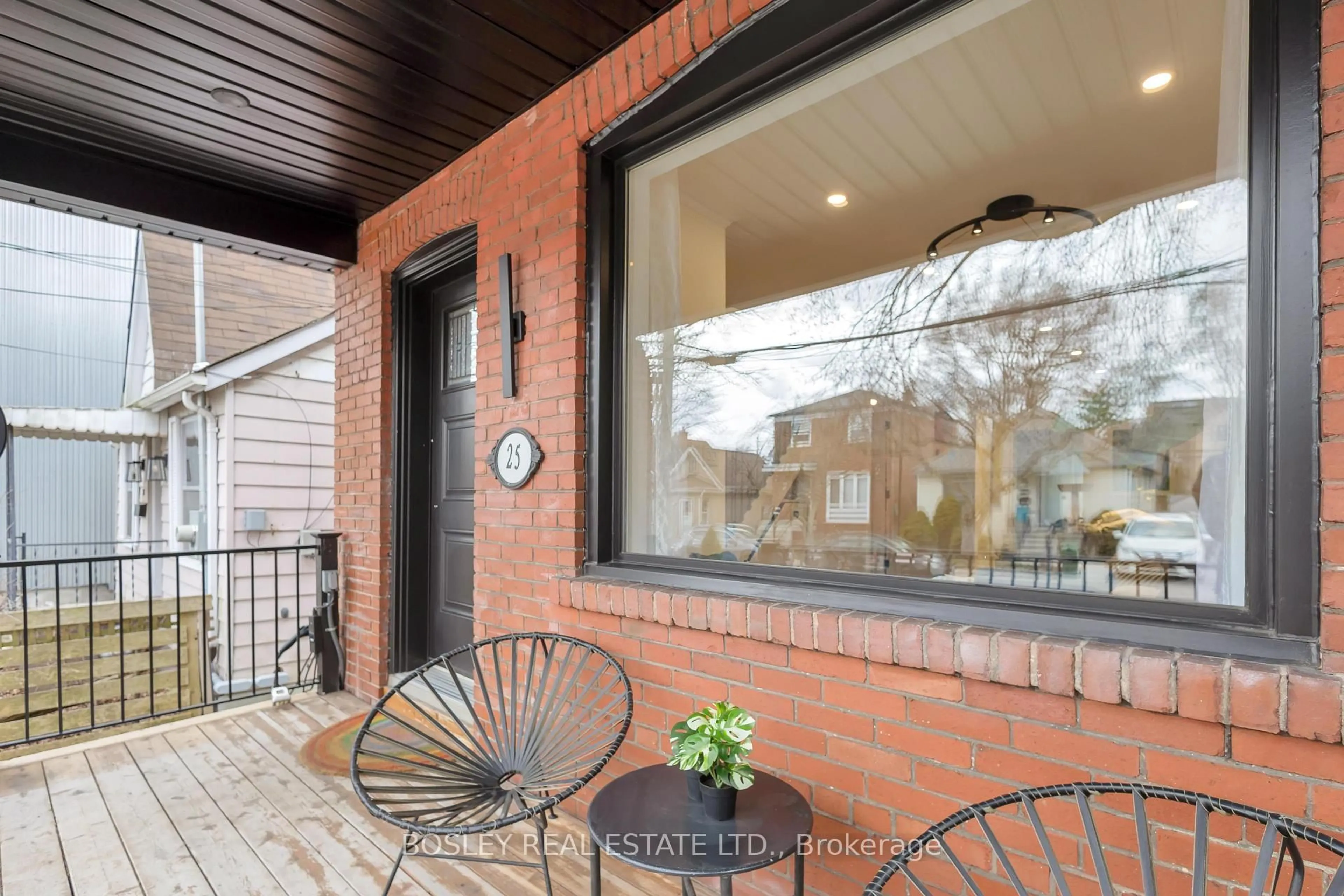 Home with brick exterior material, street for 25 Warren Cres, Toronto Ontario M6S 4S1