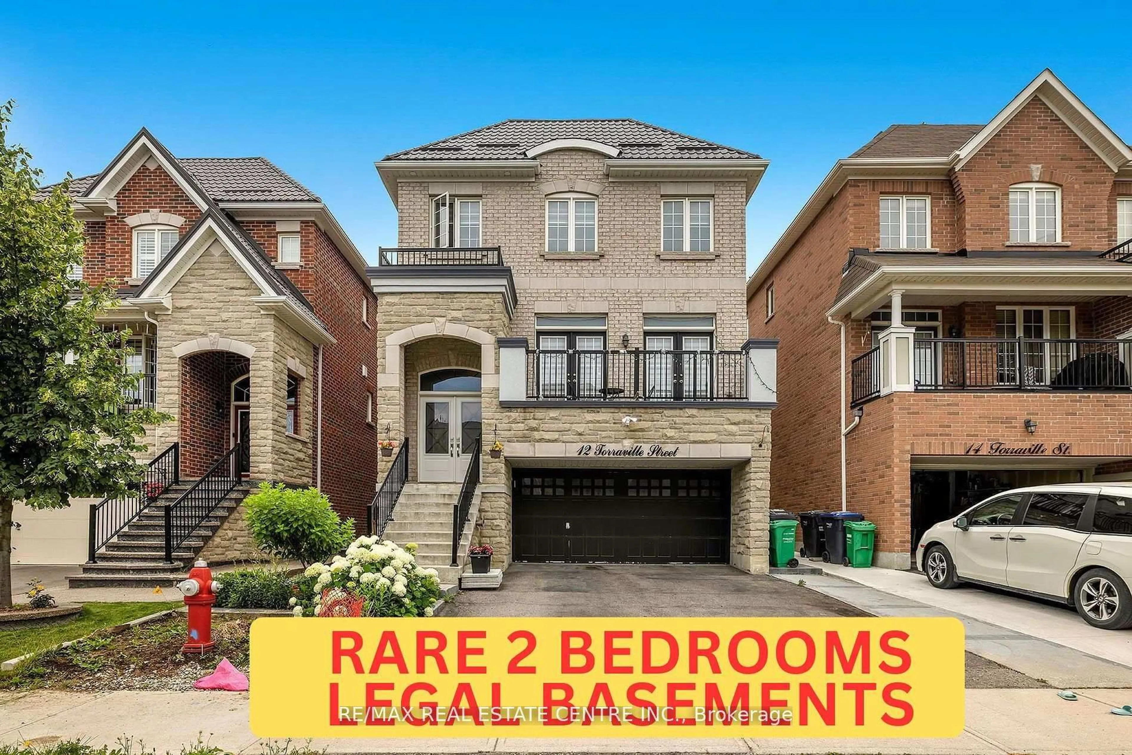 Home with brick exterior material, street for 12 Torraville St, Brampton Ontario L6R 0Y5