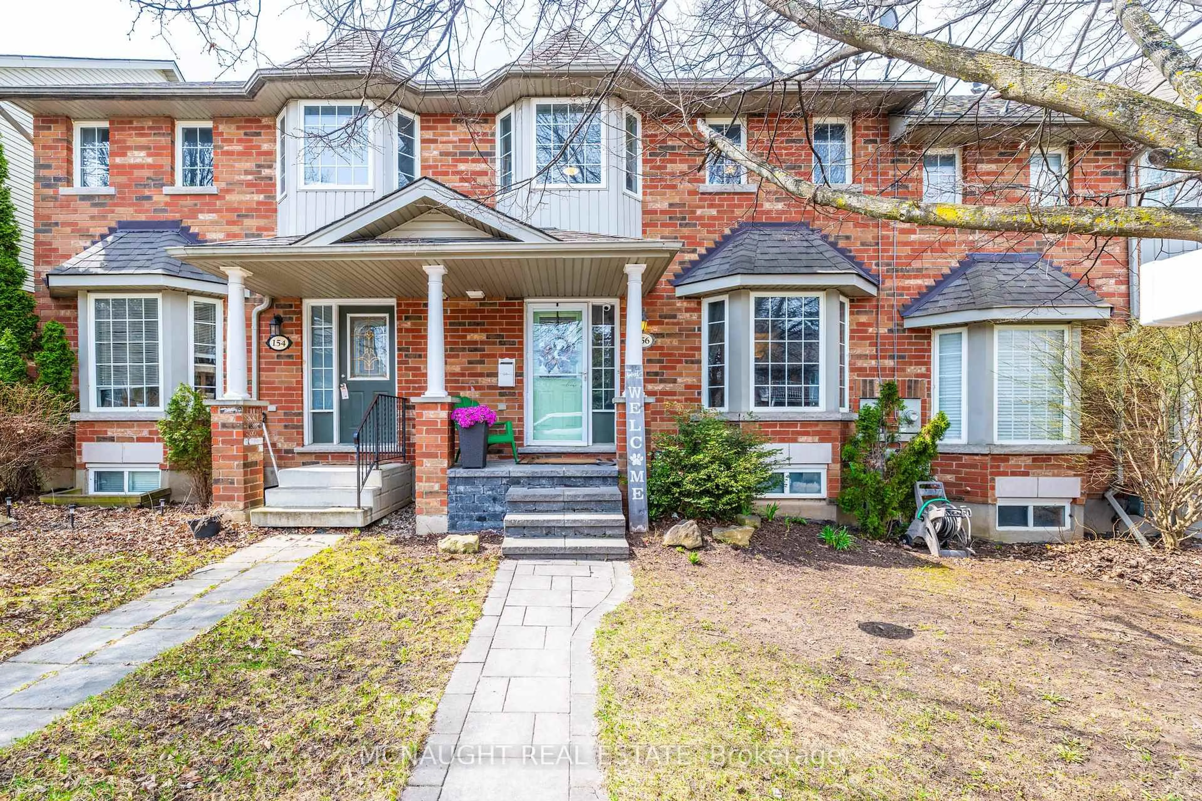 Home with brick exterior material, street for 156 Montgomery Blvd, Orangeville Ontario L9W 5B8