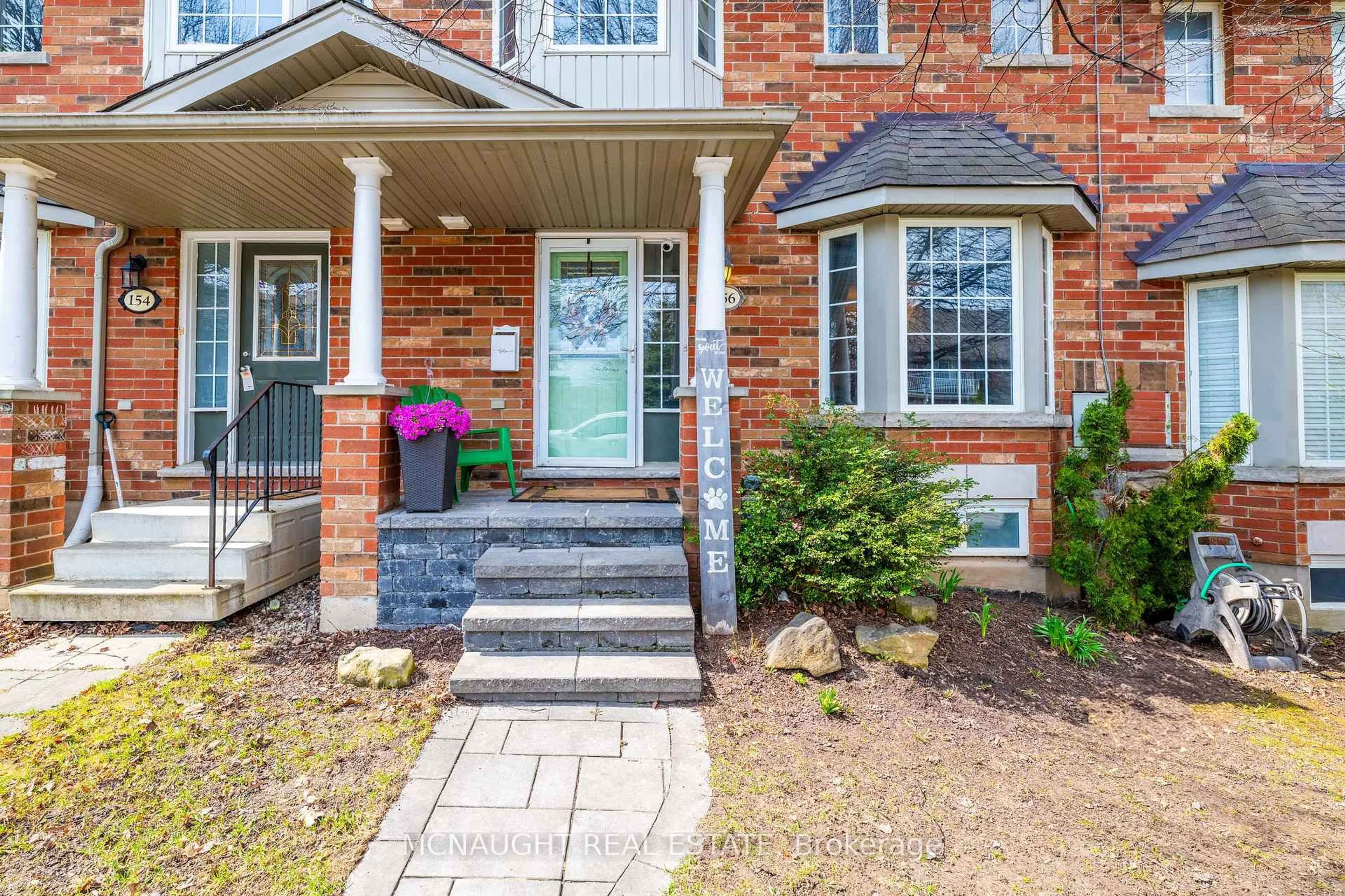 Home with brick exterior material, street for 156 Montgomery Blvd, Orangeville Ontario L9W 5B8