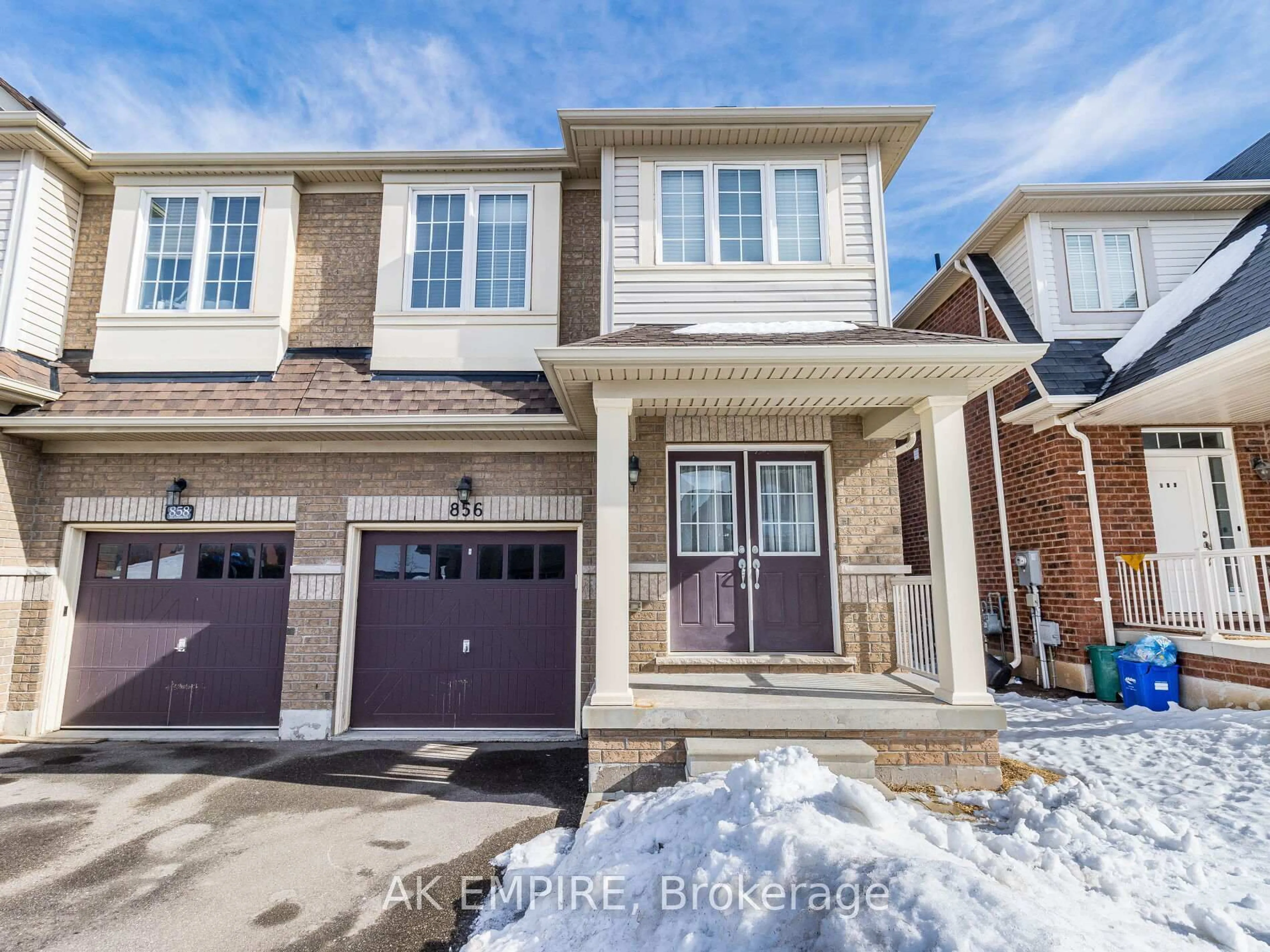 Home with brick exterior material, street for 856 Miltonbrook Cres, Milton Ontario L9T 8N4