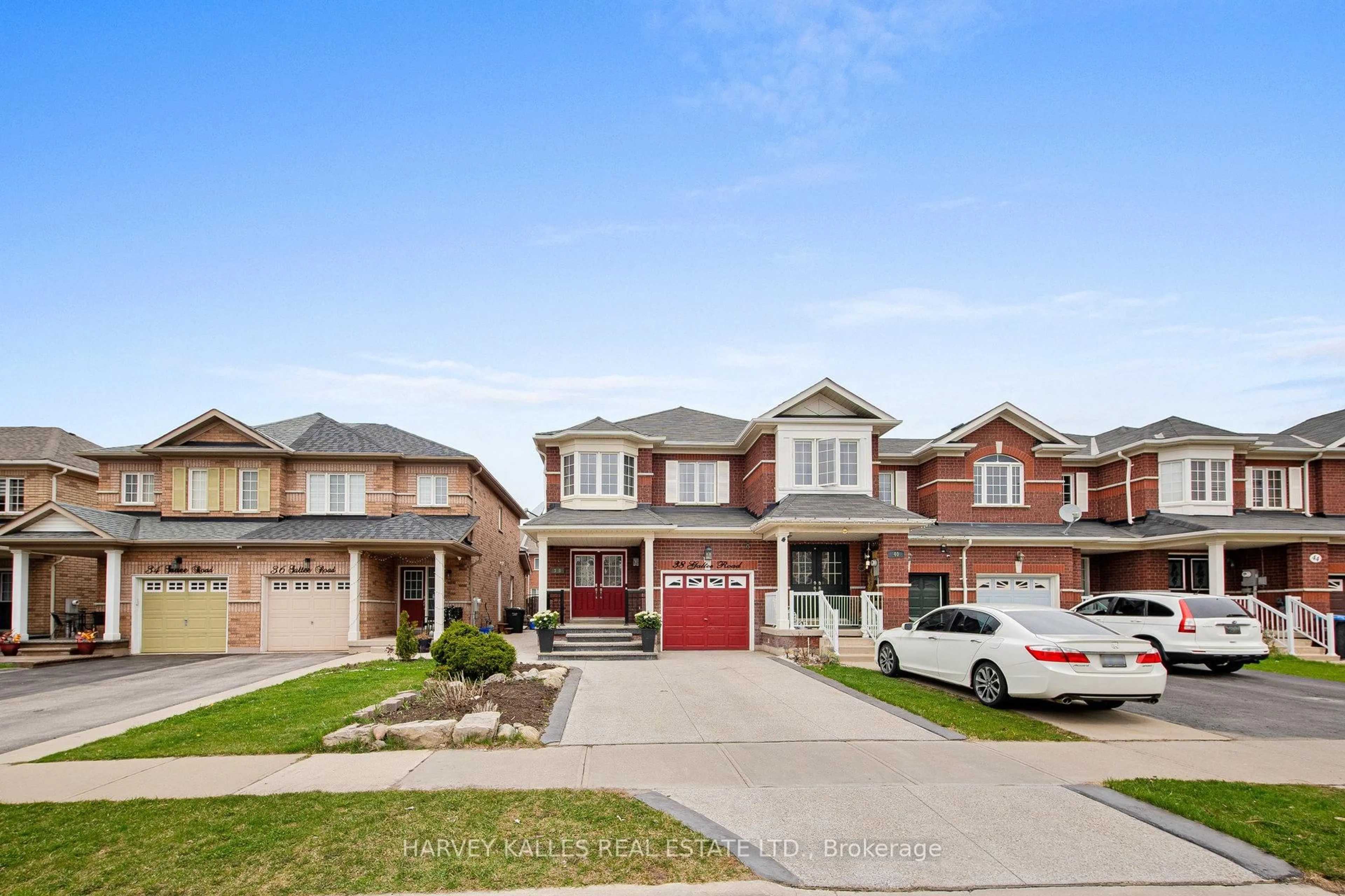 Home with brick exterior material, street for 38 Galtee Rd, Brampton Ontario L6X 0J5