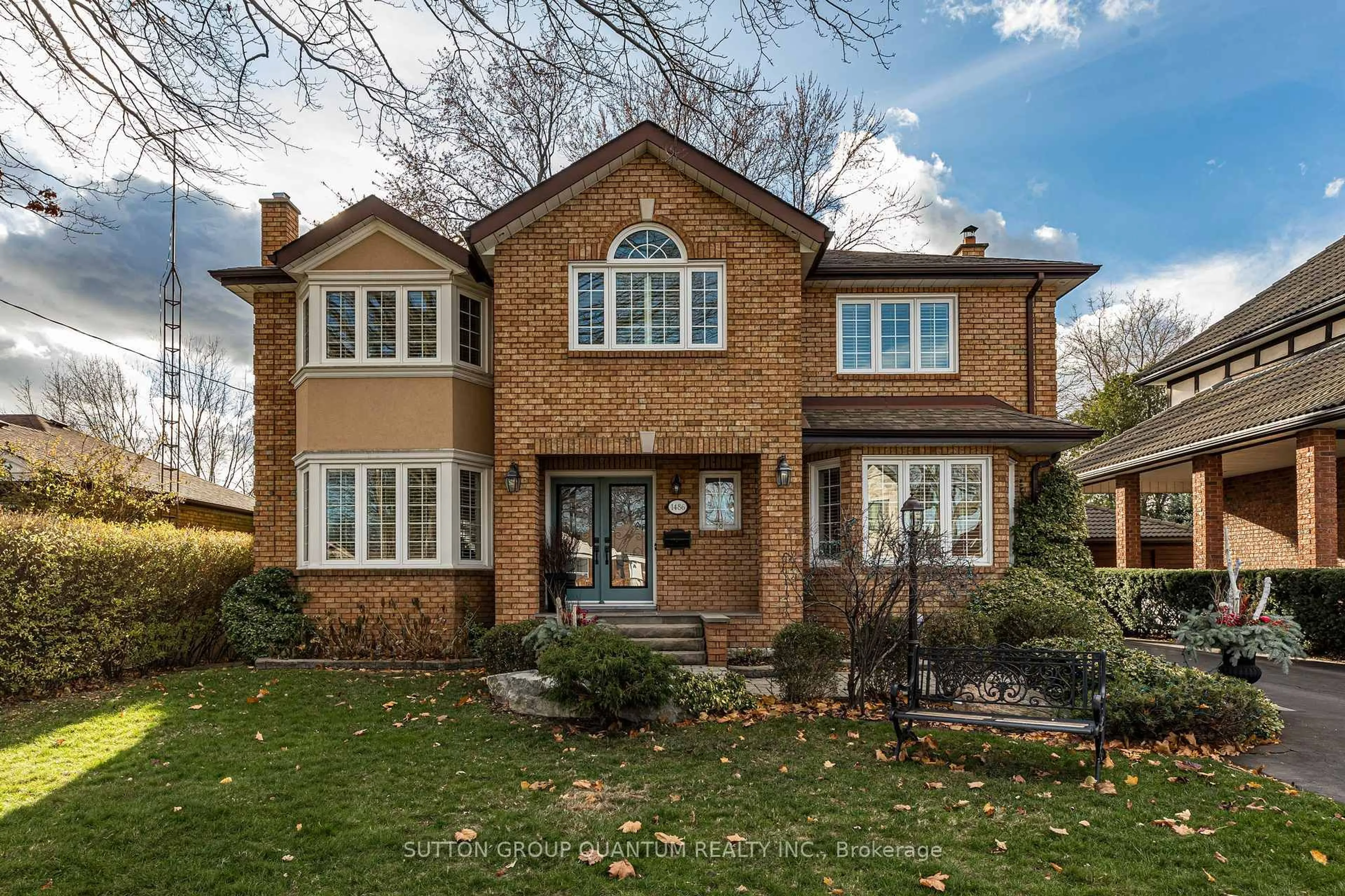 Home with brick exterior material, street for 1486 Myron Dr, Mississauga Ontario L5E 2N6