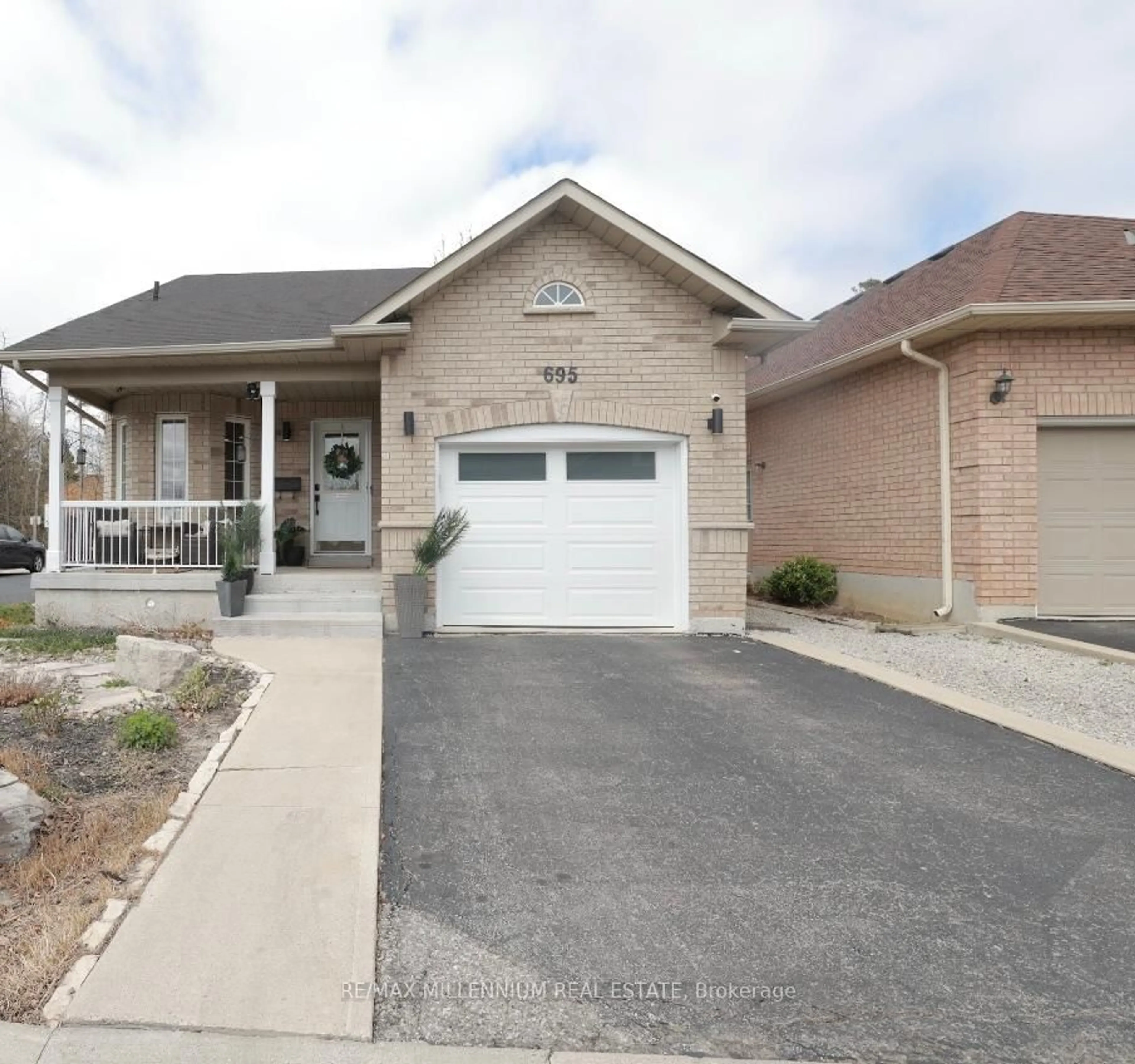 Home with brick exterior material, street for 695 Poplar Rd, Milton Ontario L9T 5W9