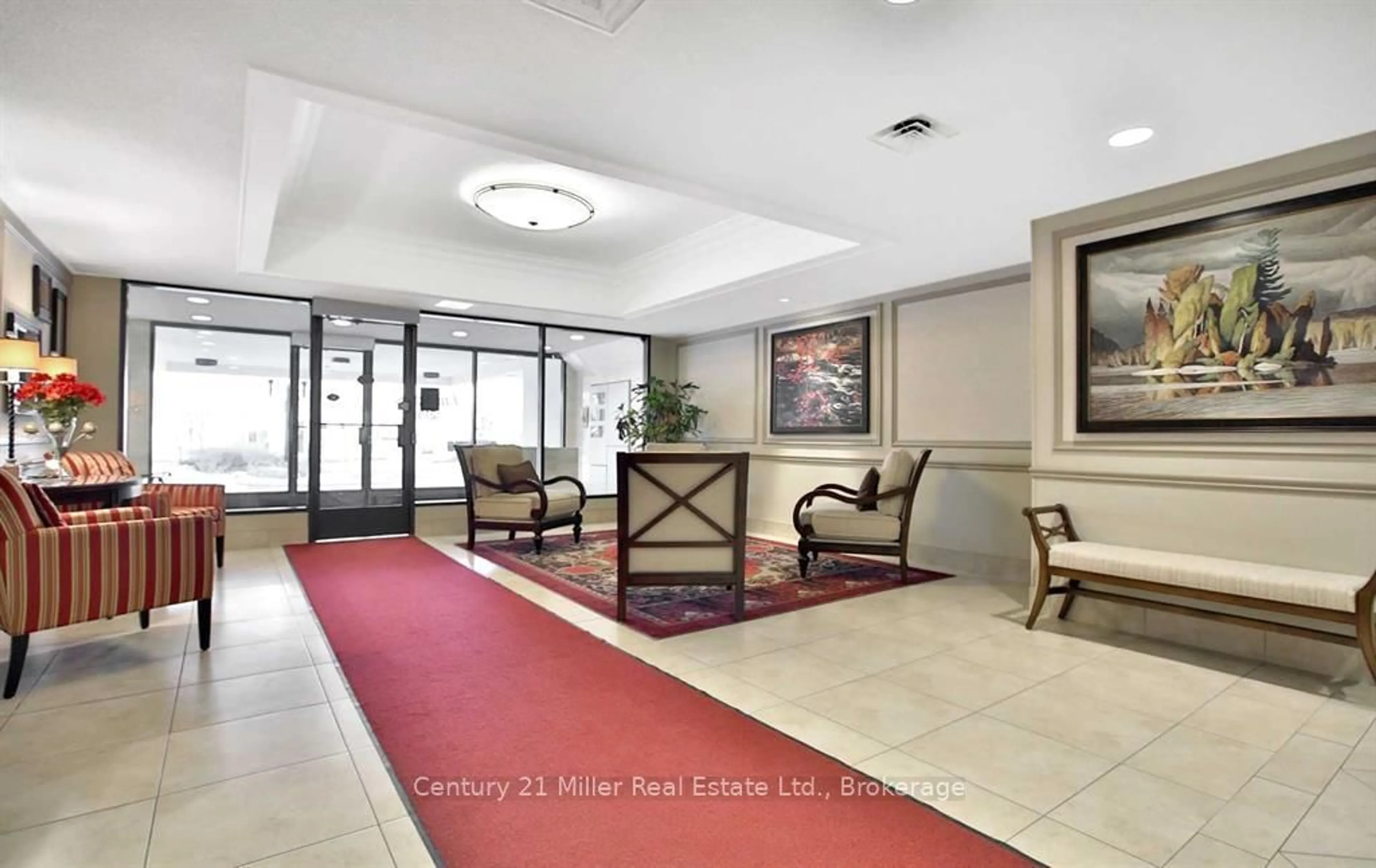 Lobby for 2185 Marine Dr #203, Oakville Ontario L6L 5L6