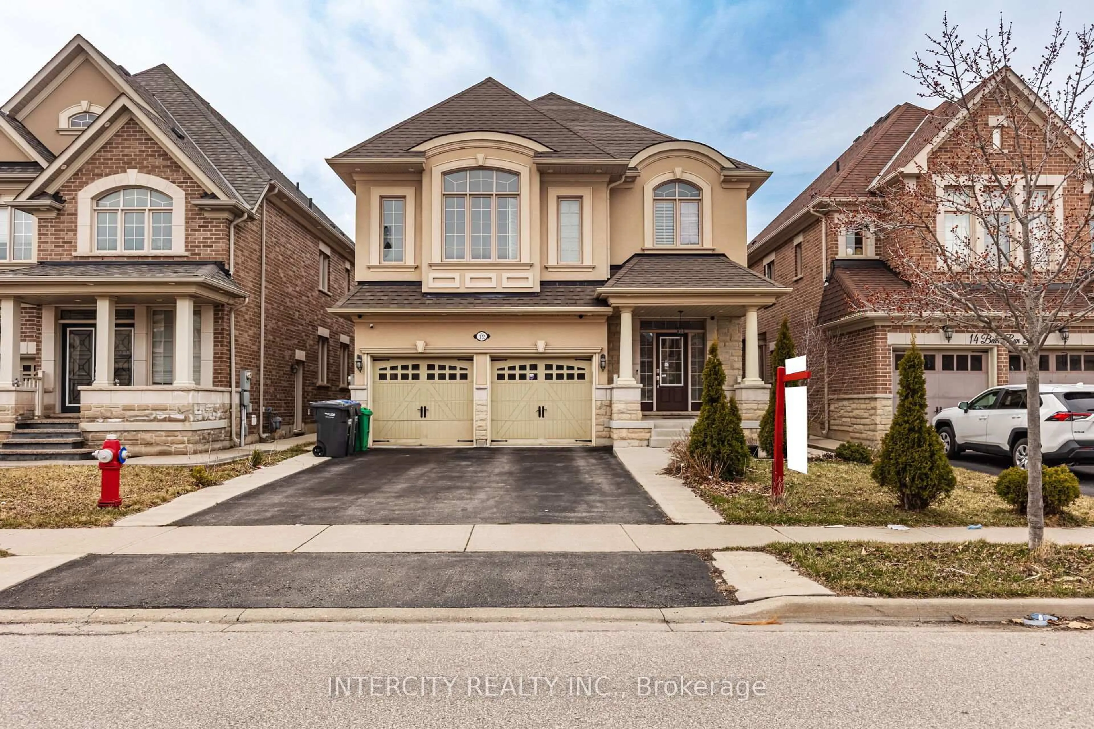 Home with brick exterior material, street for 12 Bear Run Rd, Brampton Ontario L6X 2Y9