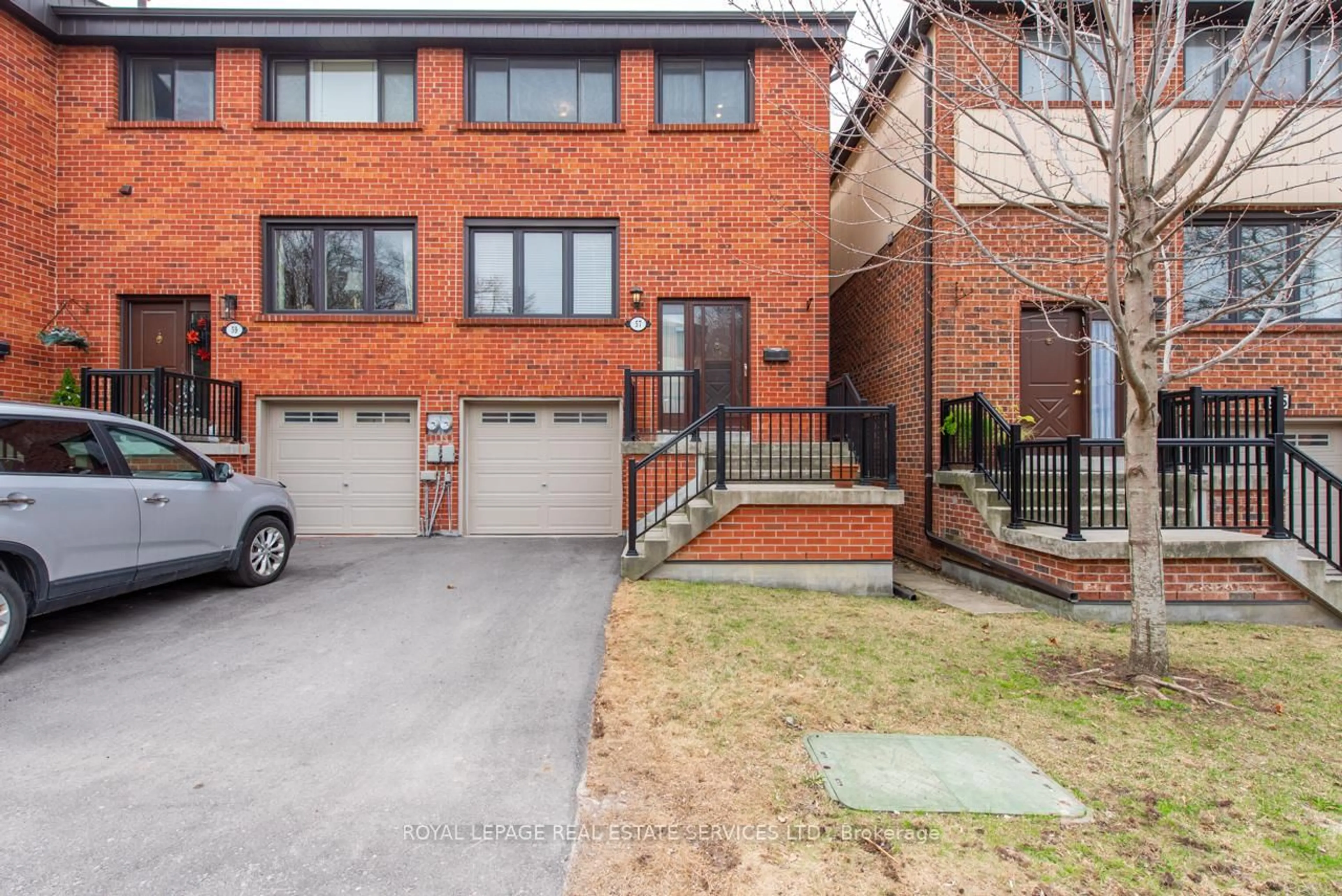 Home with brick exterior material, street for 57 Maple Branch Path #43, Toronto Ontario M9P 3T4