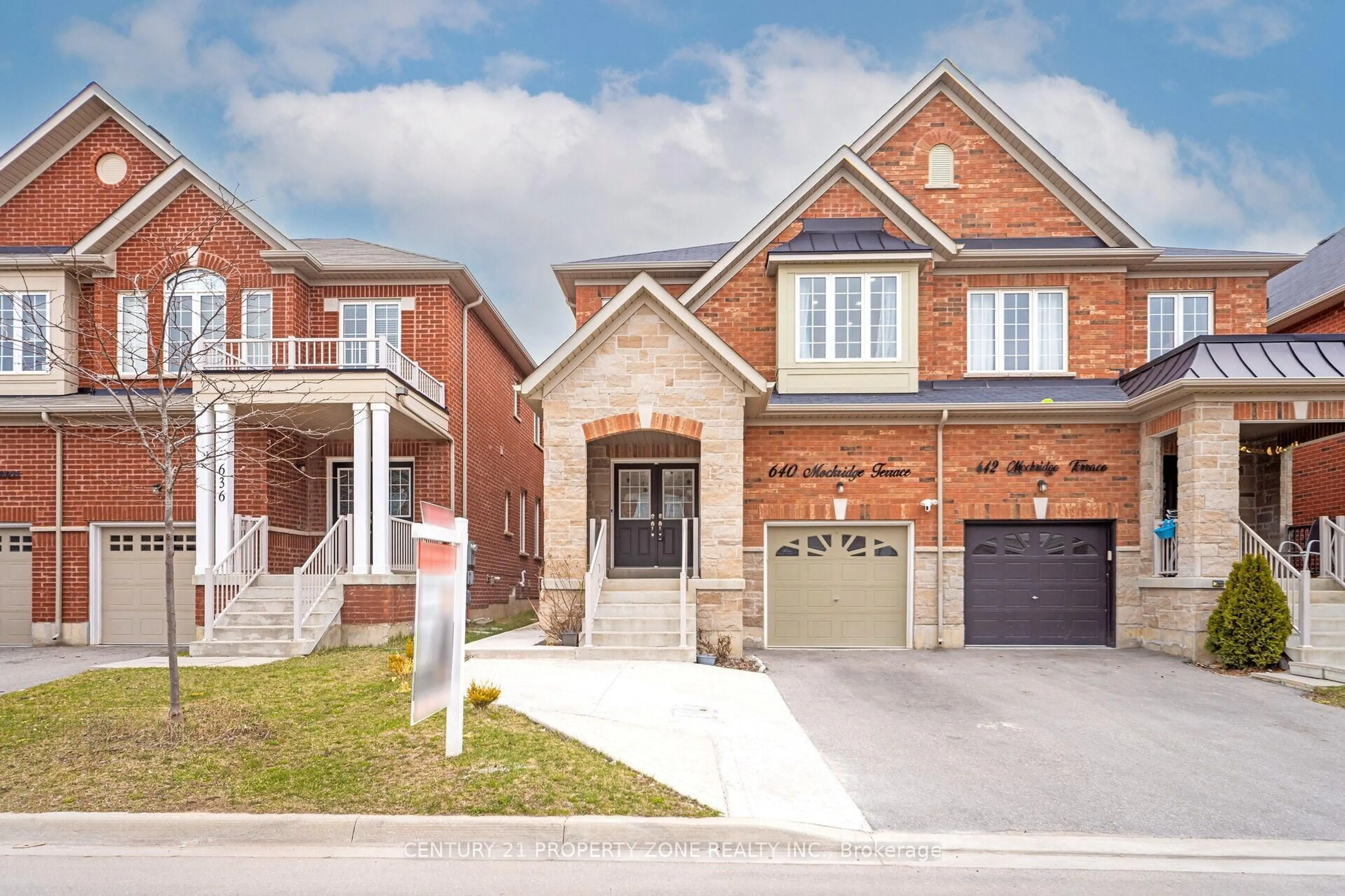 Home with brick exterior material, street for 640 Mockridge Terr, Milton Ontario L9T 8W1
