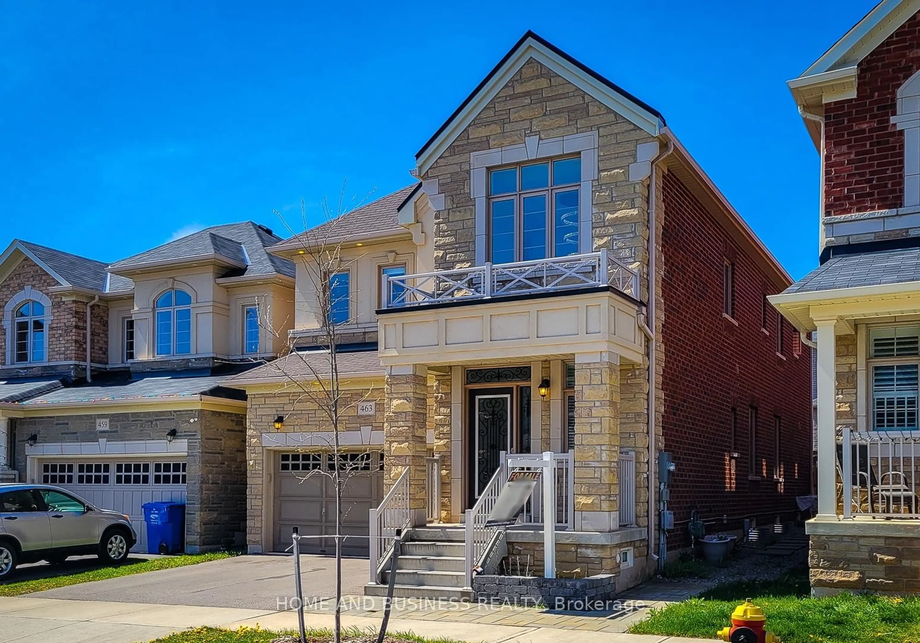 Home with brick exterior material, street for 463 Grindstone Tr, Oakville Ontario L6H 7H5