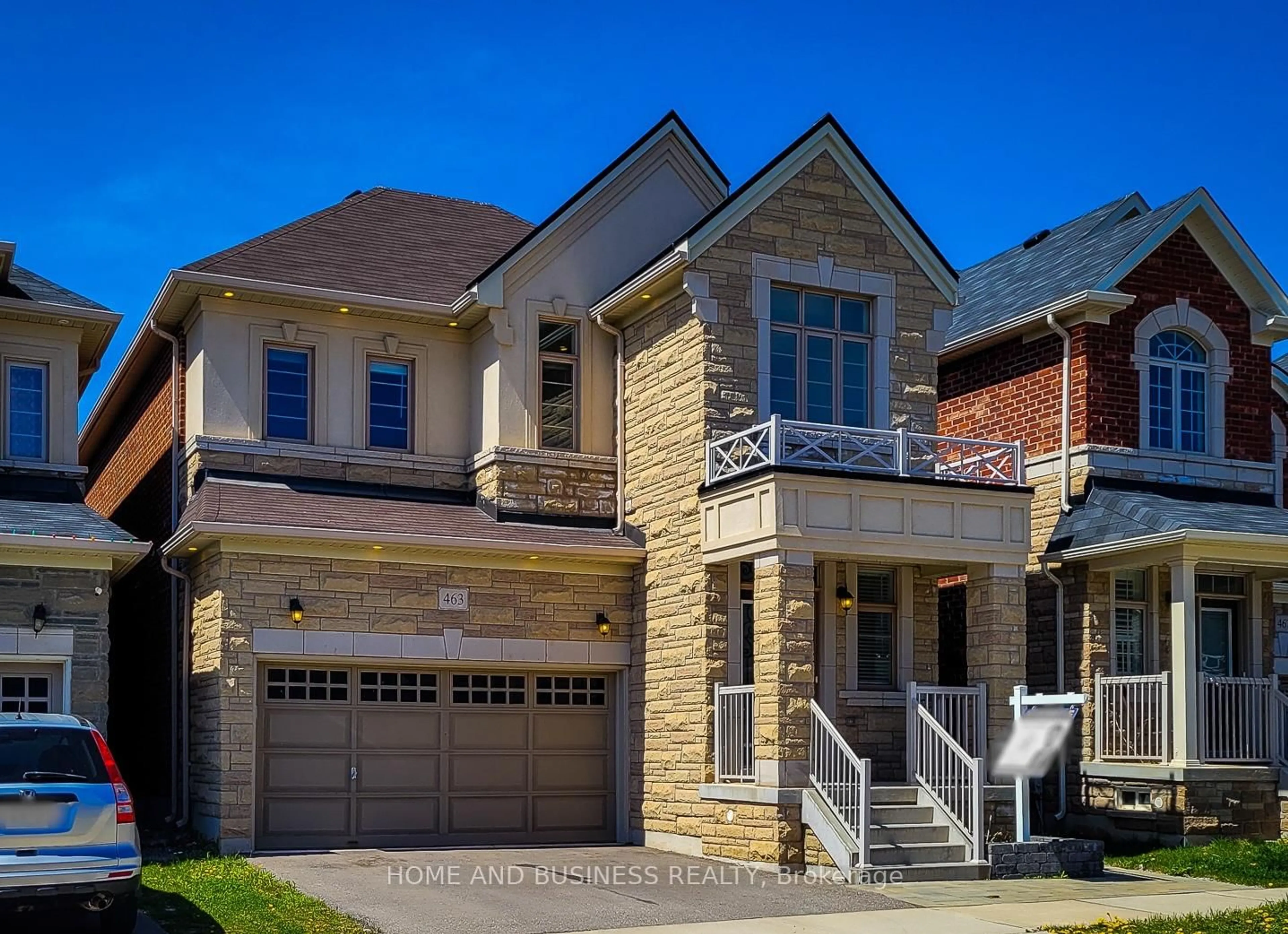 Home with brick exterior material, street for 463 Grindstone Tr, Oakville Ontario L6H 7H5