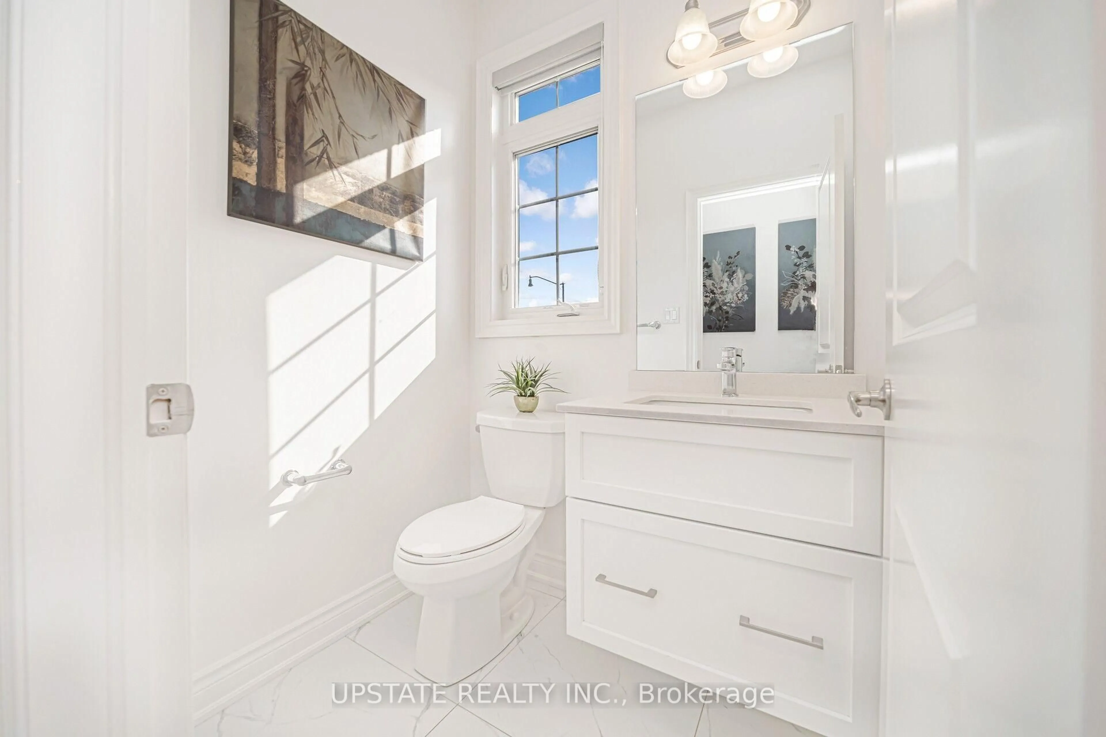 Contemporary bathroom, ceramic/tile floor for 64 Hubbell Rd, Brampton Ontario L6Y 2A5