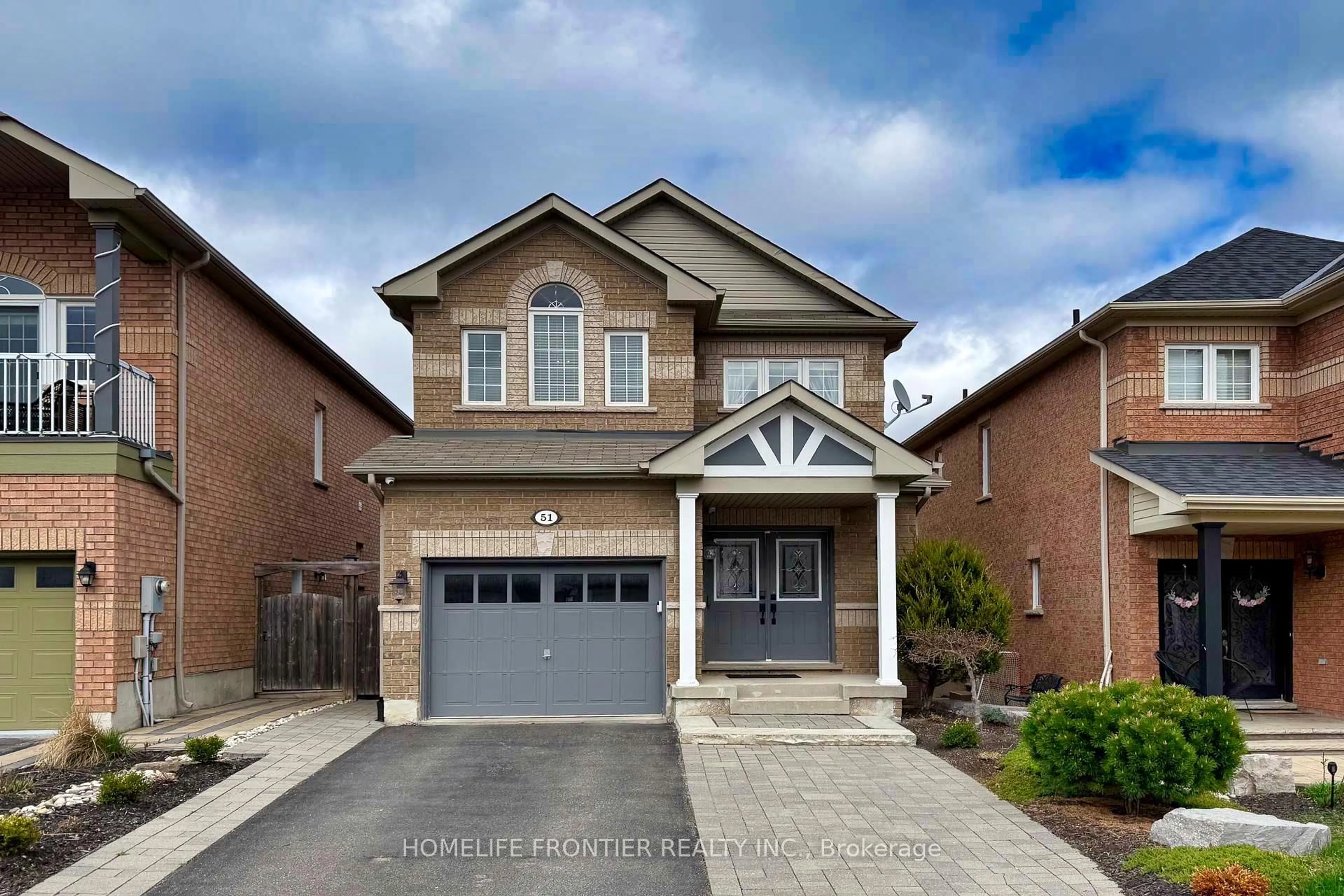Home with brick exterior material, street for 51 Eagleview Way, Halton Hills Ontario L7G 6N7