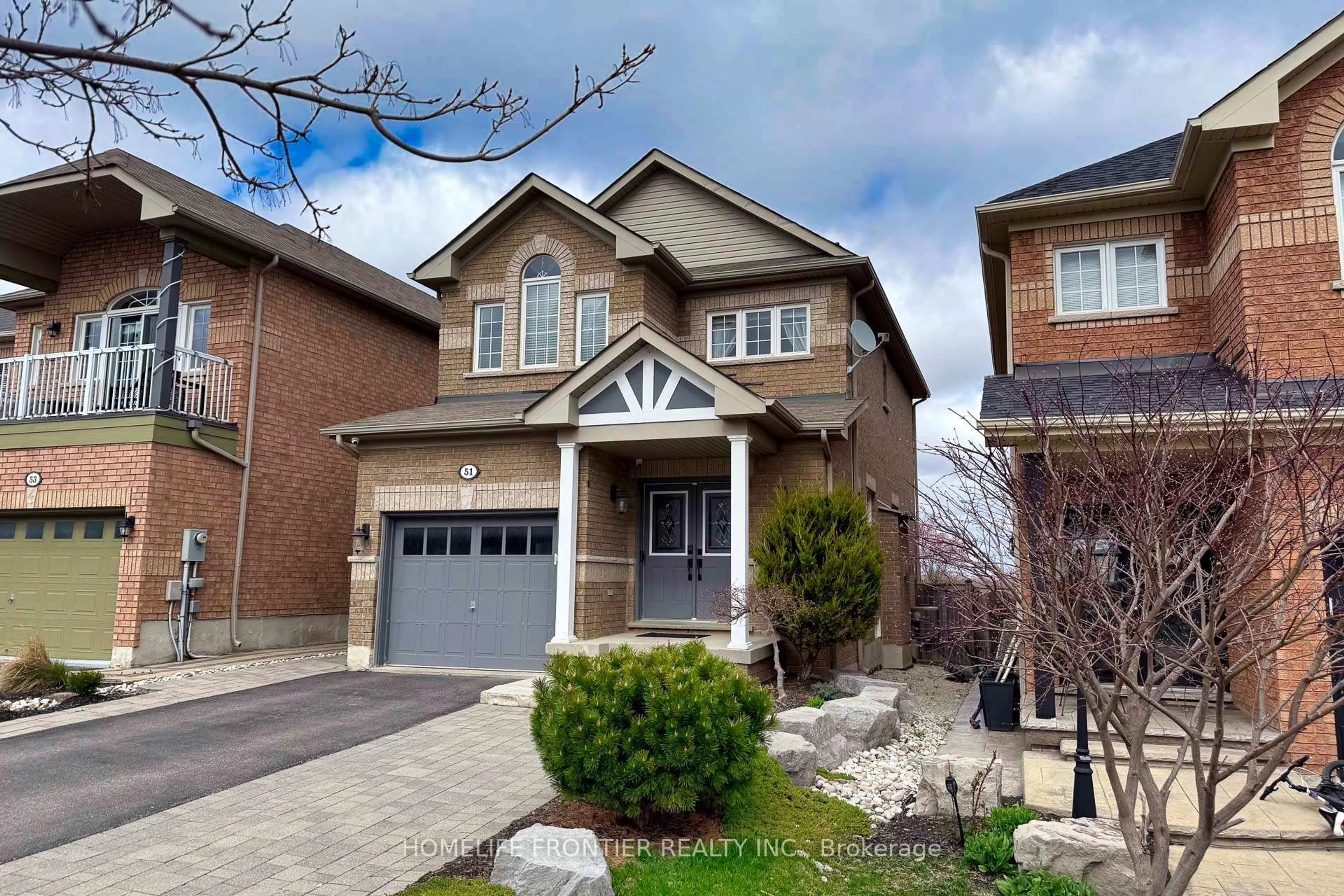 Home with brick exterior material, street for 51 Eagleview Way, Halton Hills Ontario L7G 6N7