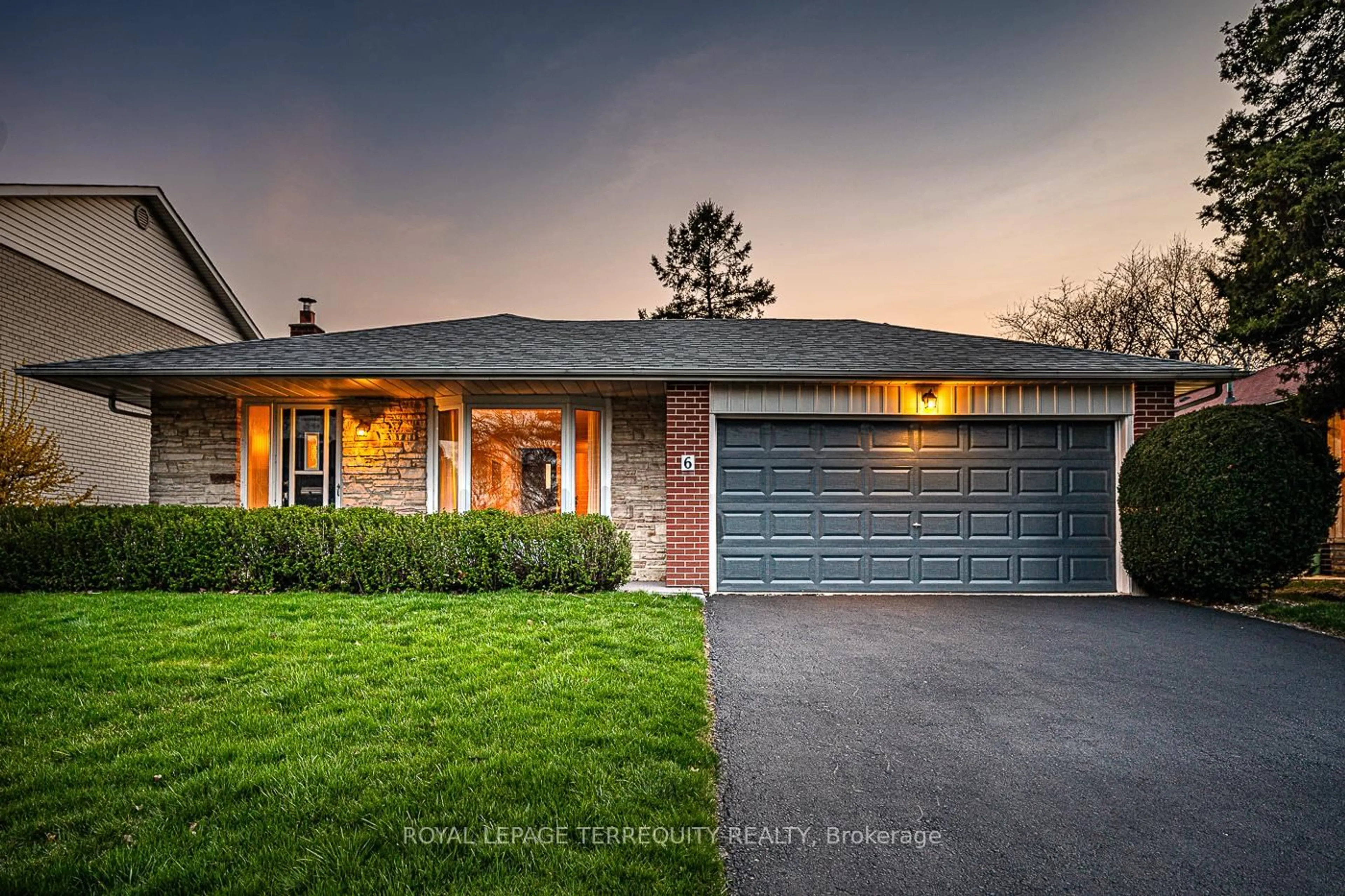 Home with brick exterior material, street for 6 Winterset Cres, Toronto Ontario M9R 4A2