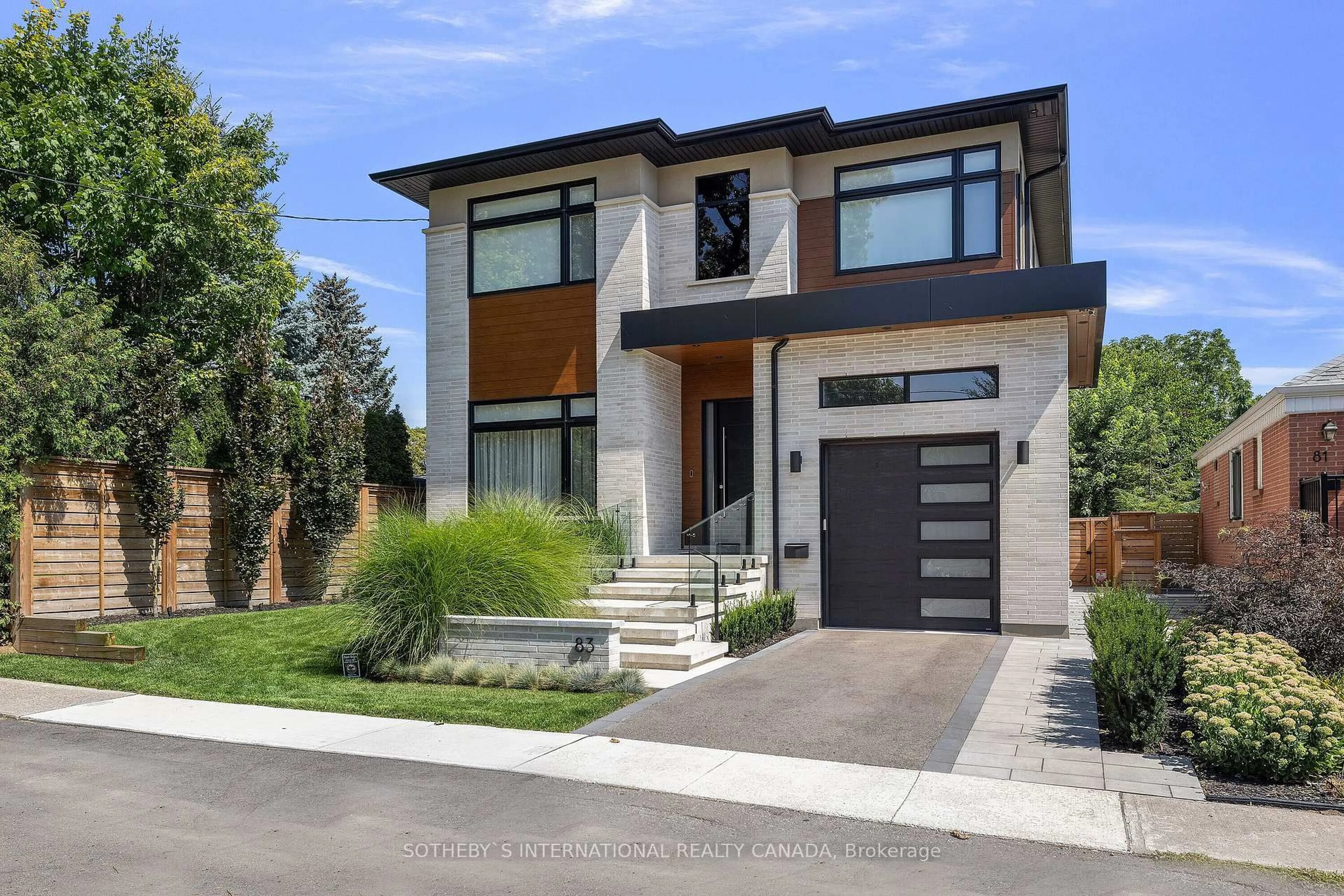 Home with brick exterior material, street for 83 Guthrie Ave, Toronto Ontario M8Y 3L3