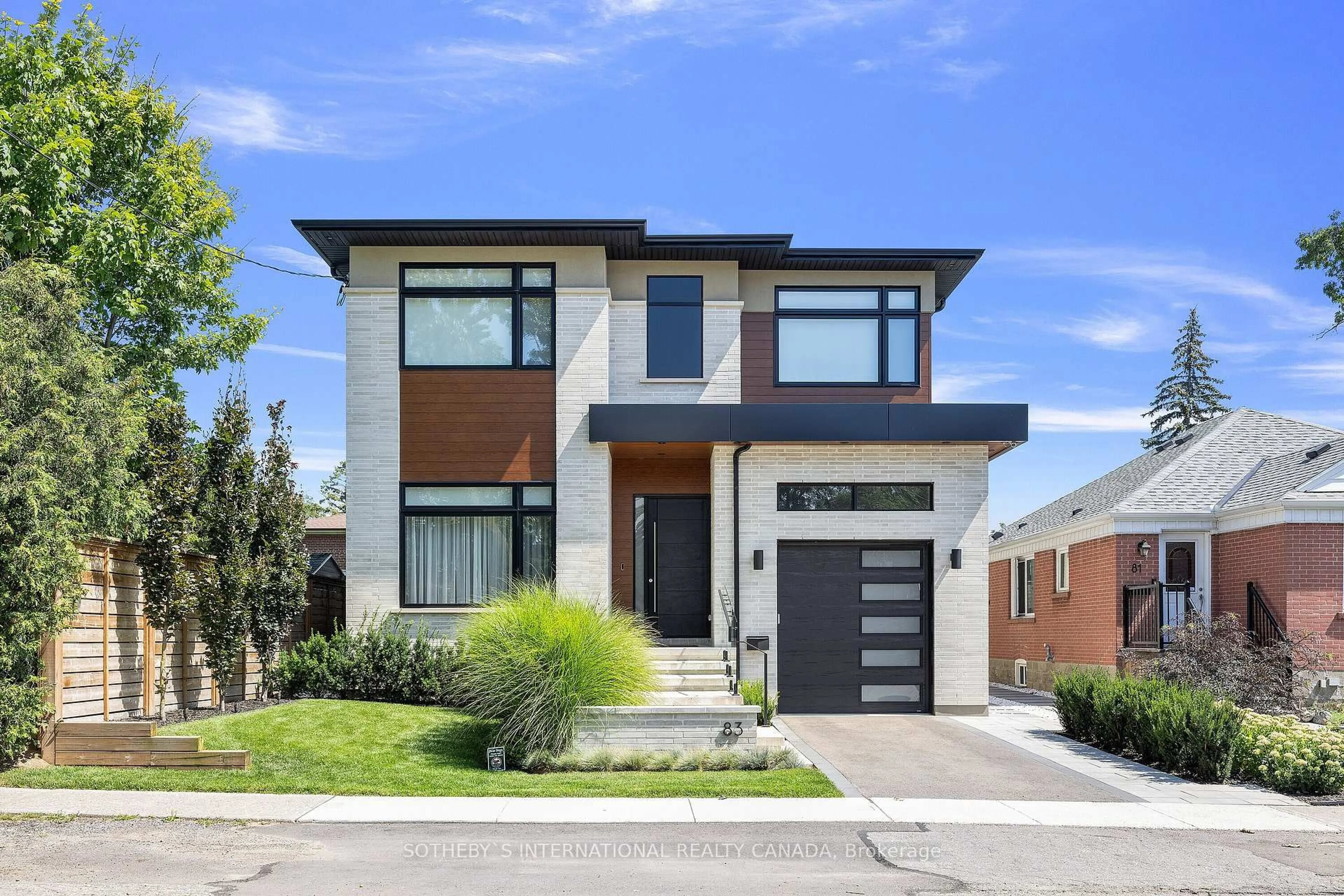 Home with brick exterior material, street for 83 Guthrie Ave, Toronto Ontario M8Y 3L3