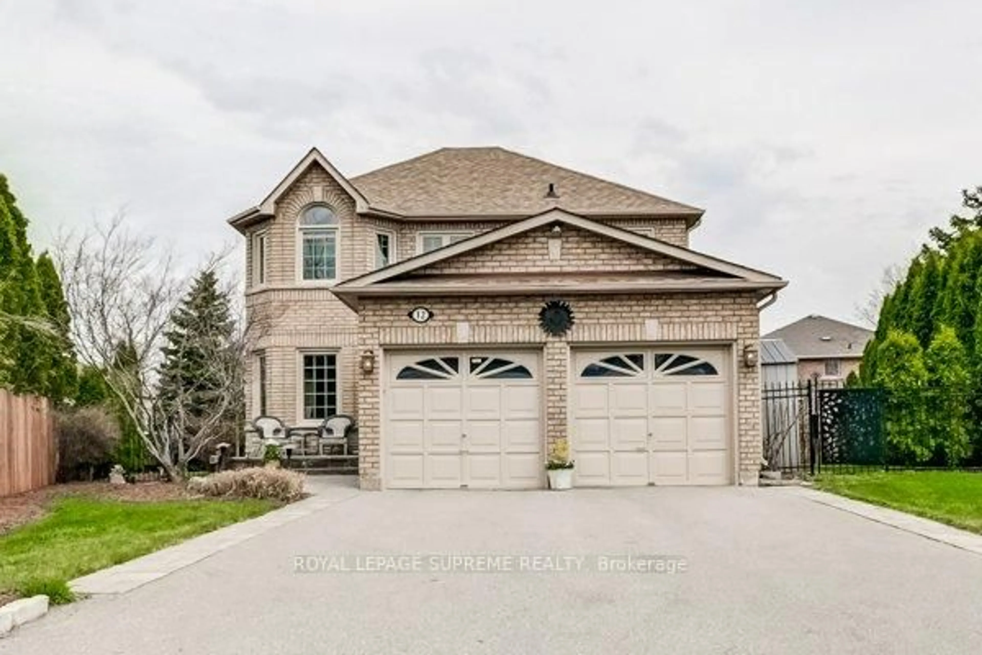 Home with brick exterior material, street for 12 Cornerstone Crt, Caledon Ontario L7E 1T4