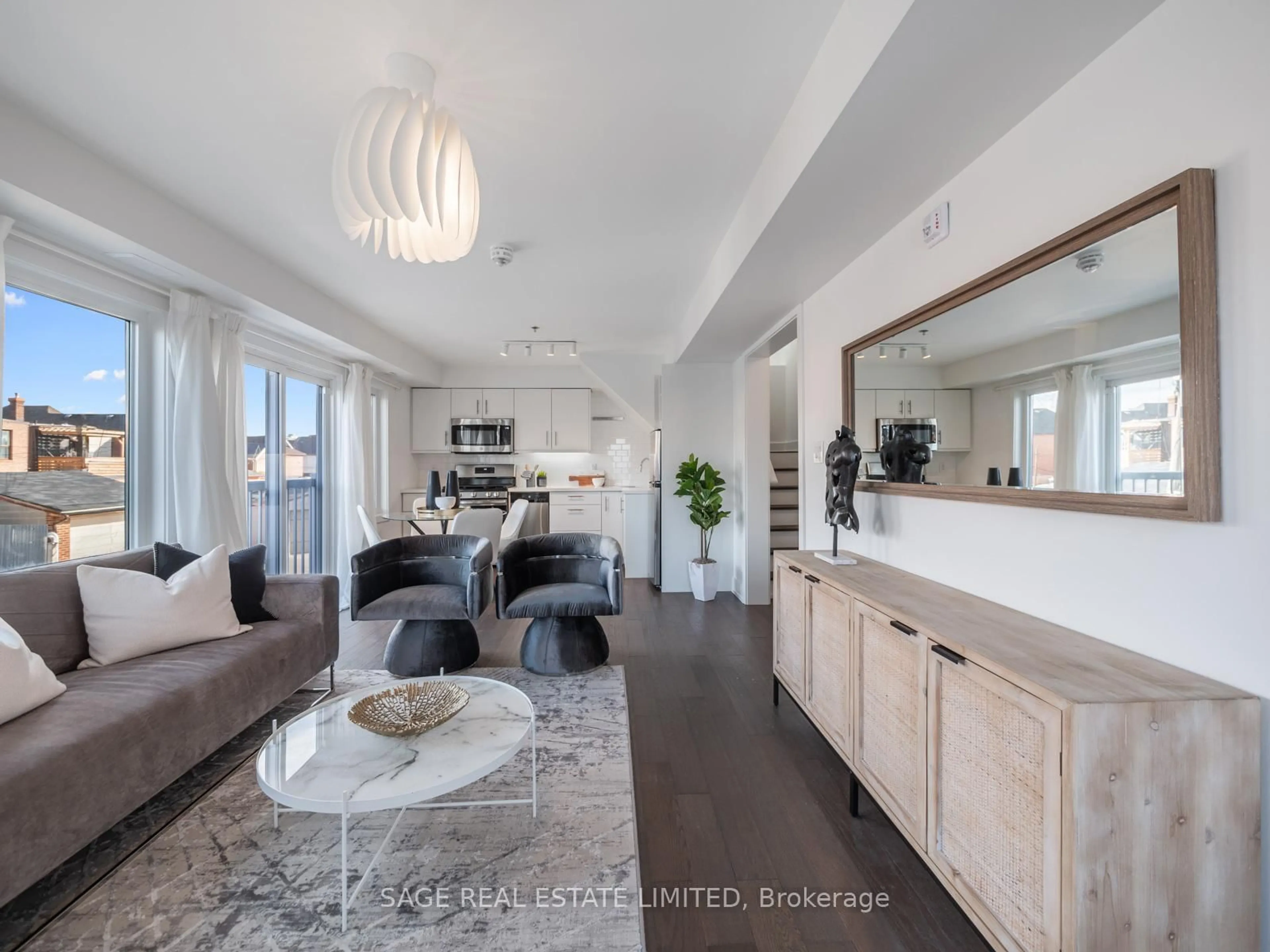 Living room with furniture, unknown for 1183 Dufferin St #108, Toronto Ontario M6H 4B7