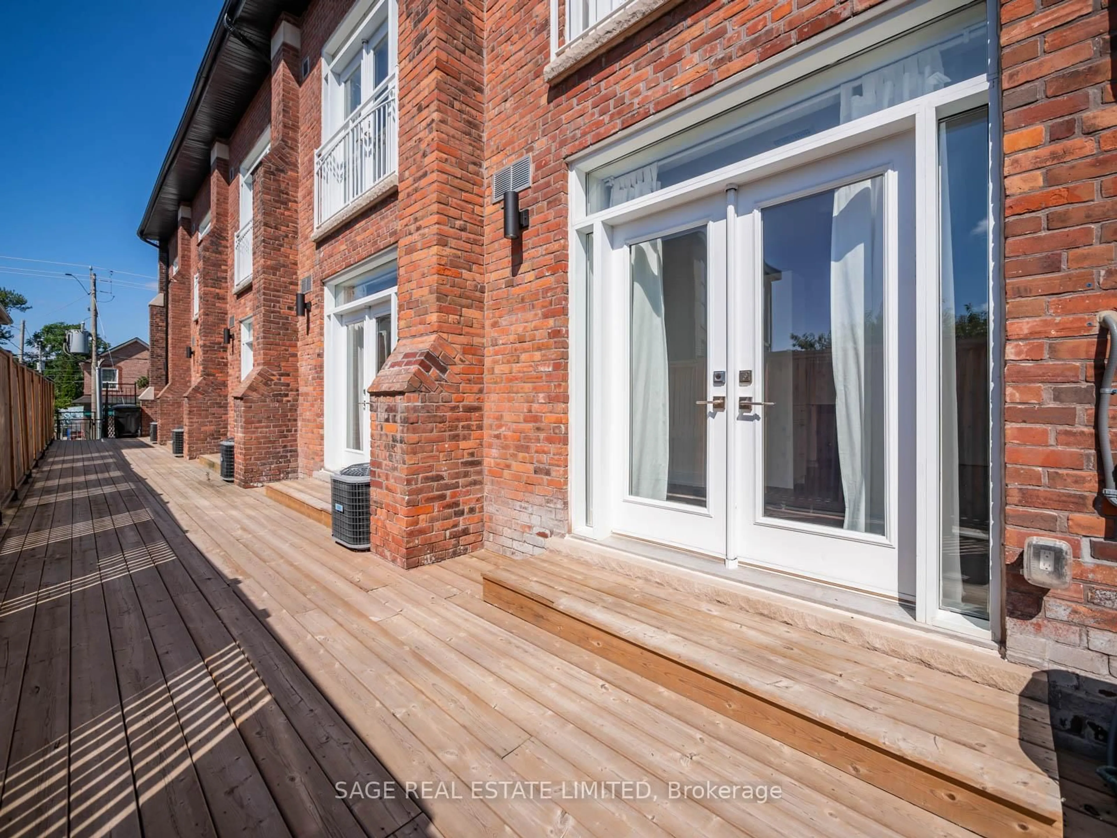 Home with brick exterior material, street for 1183 Dufferin St #114, Toronto Ontario M6H 4B7