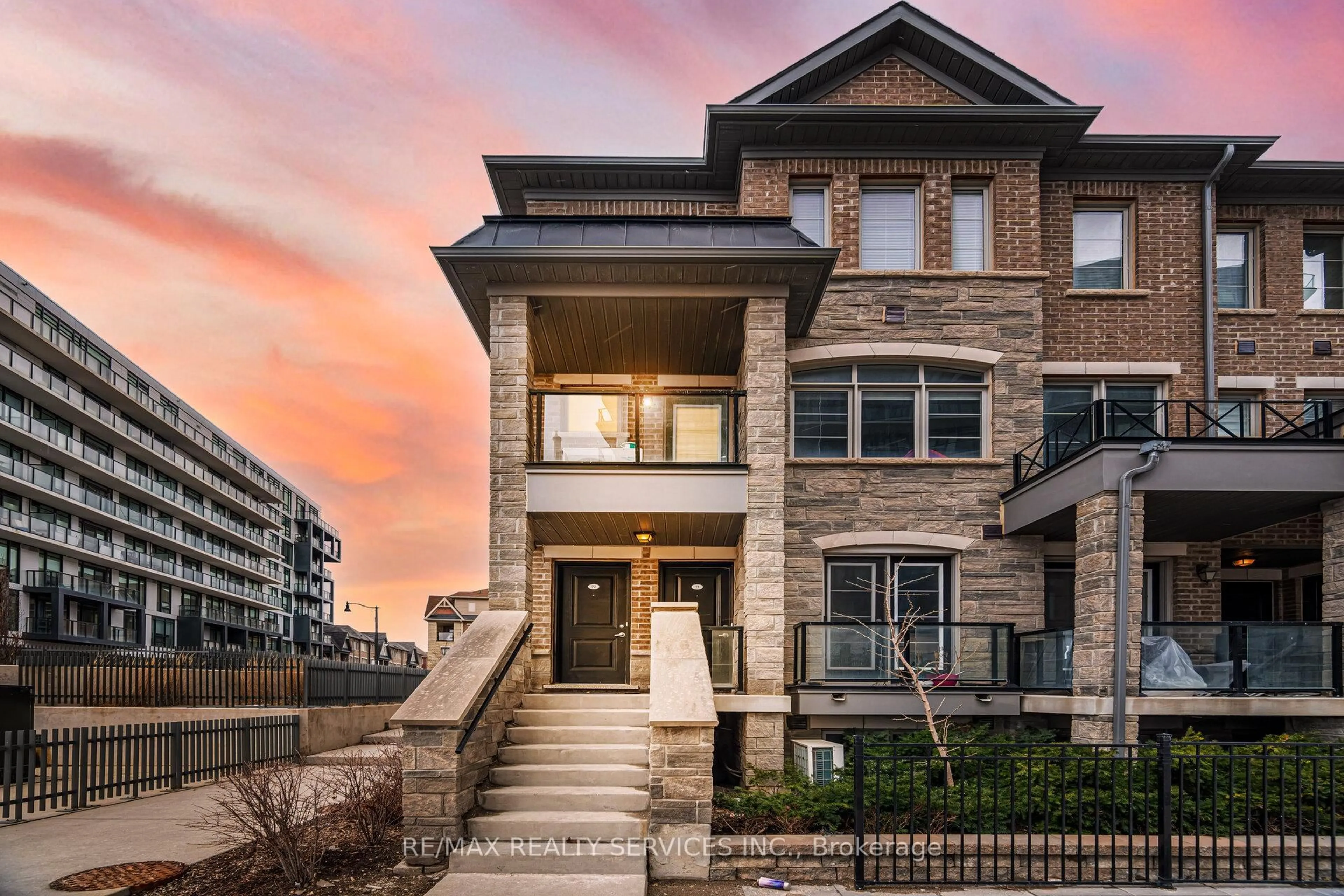 Home with brick exterior material, street for 200 Veterans Dr #72, Brampton Ontario L7A 4S6