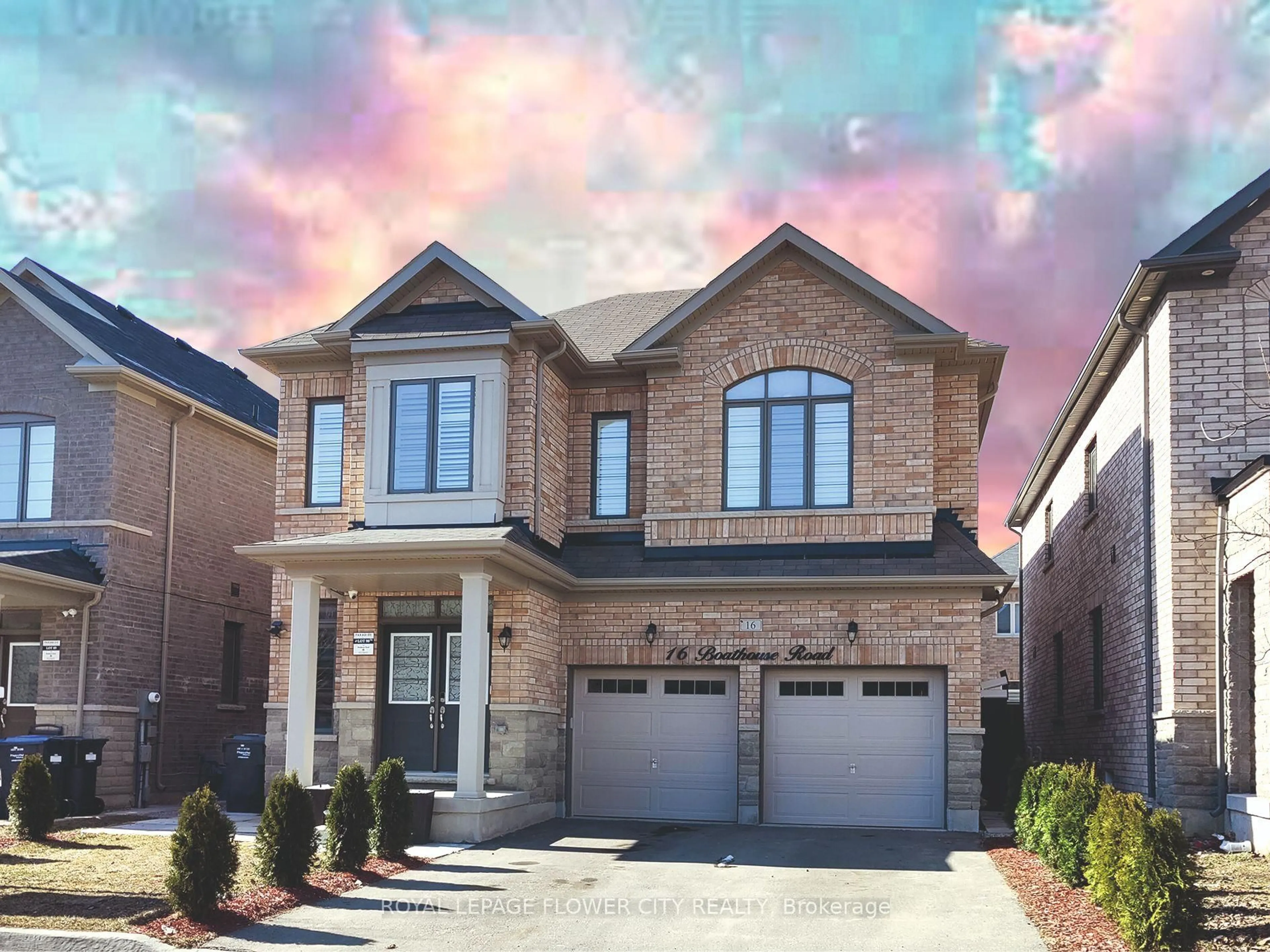 Home with brick exterior material, street for 16 Boathouse Rd, Brampton Ontario L7A 5B5