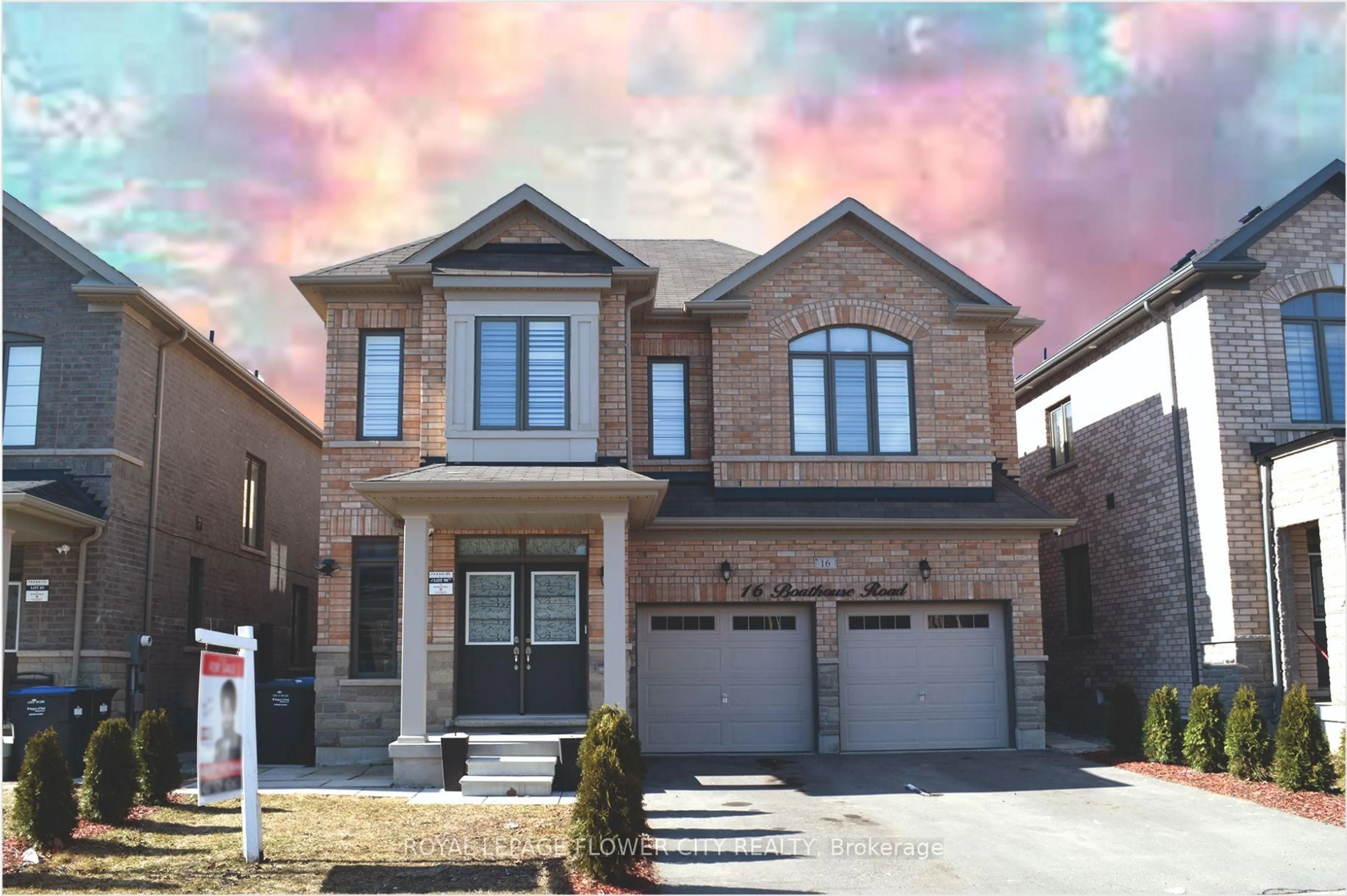 Home with brick exterior material, street for 16 Boathouse Rd, Brampton Ontario L7A 5B5