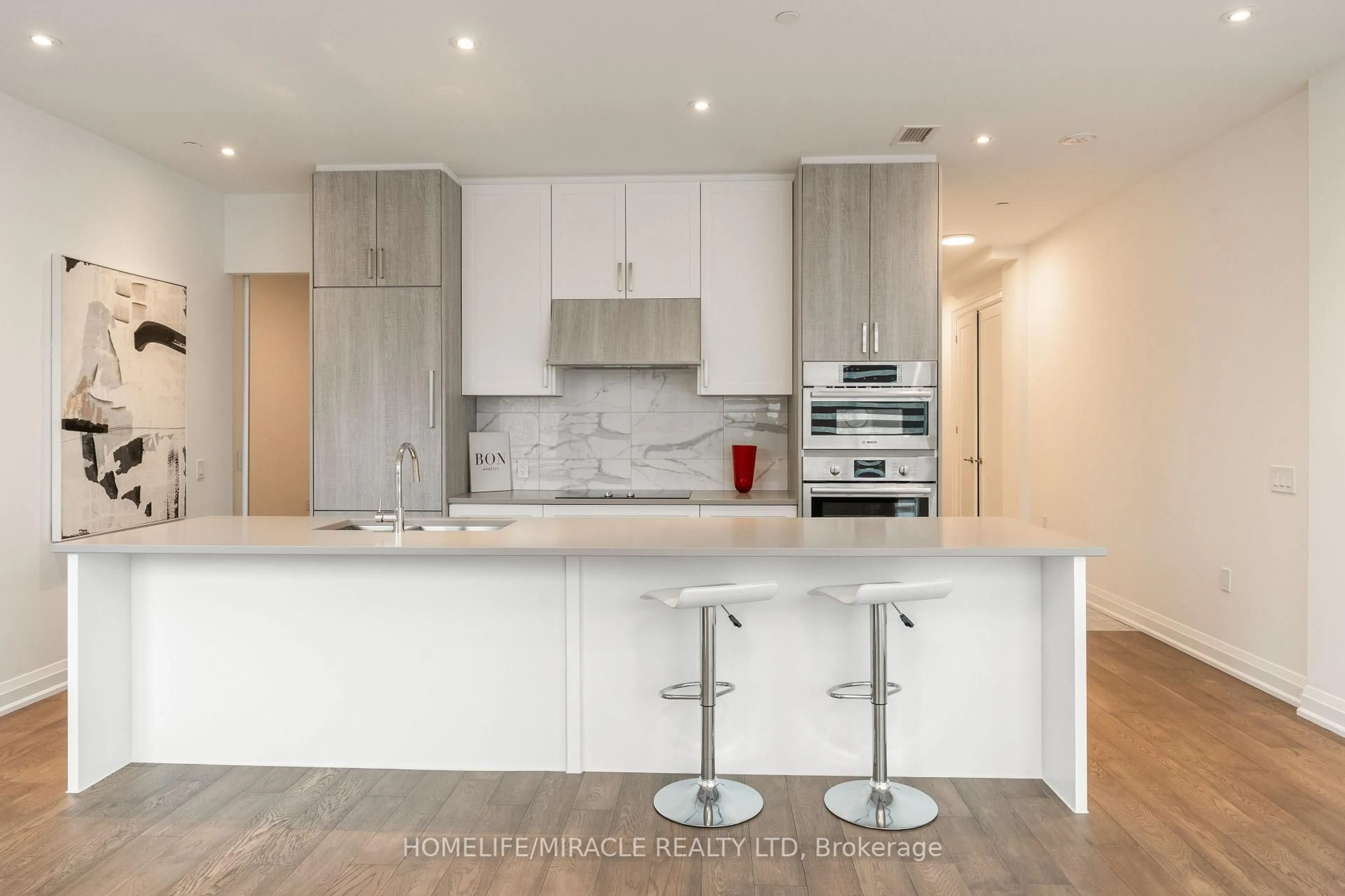 Open concept kitchen, unknown for 42 Mill St #414, Halton Hills Ontario L7G 0P9