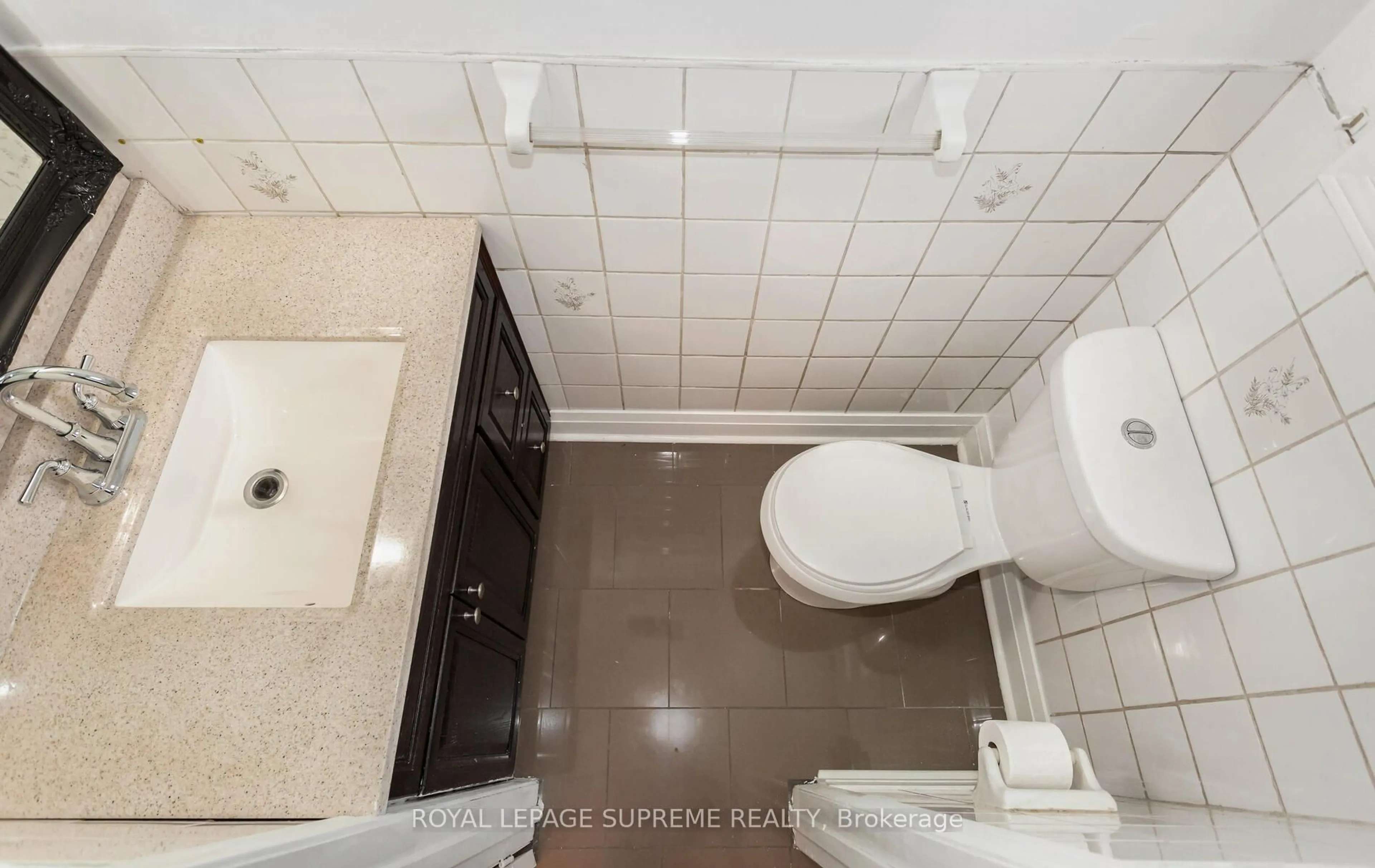 Standard bathroom, ceramic/tile floor for 23 A Terry Dr, Toronto Ontario M6N 4Y8