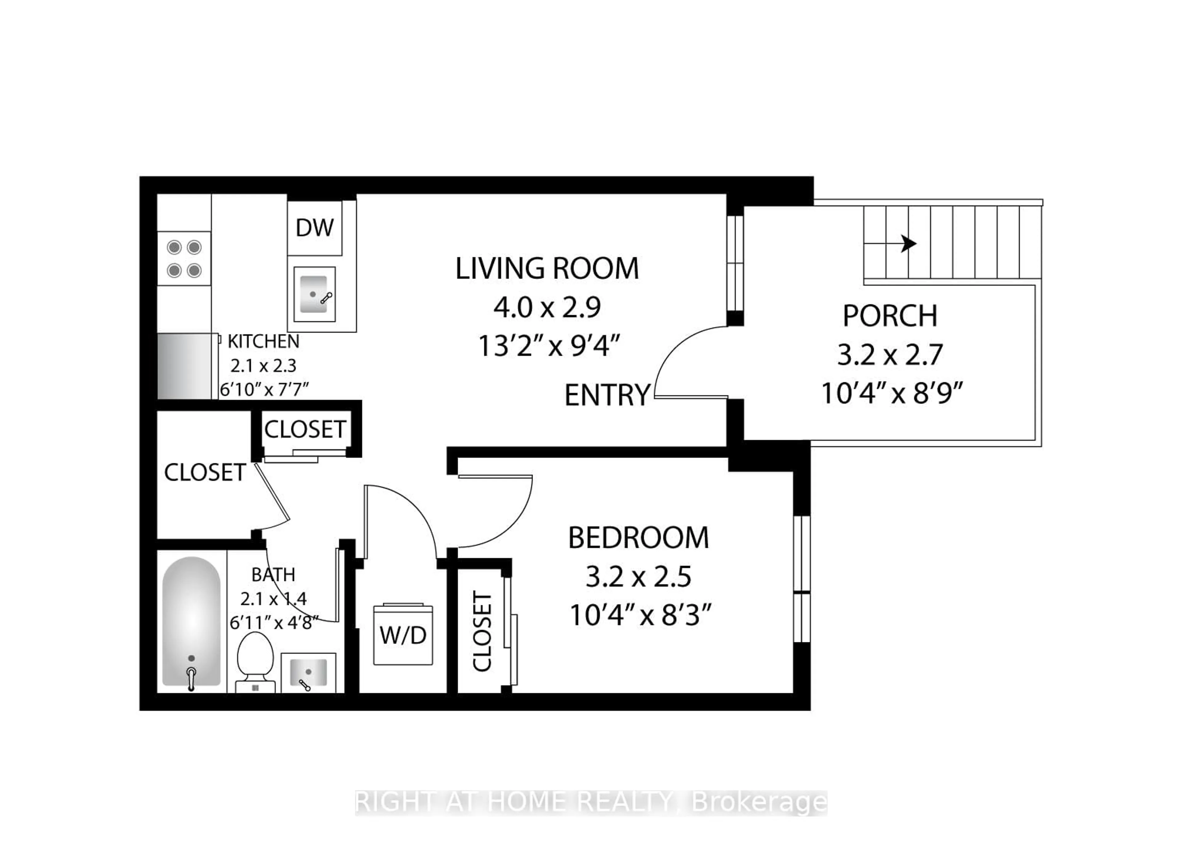 Floor plan for 1135 Cooke Blvd #118, Burlington Ontario L7T 4A8