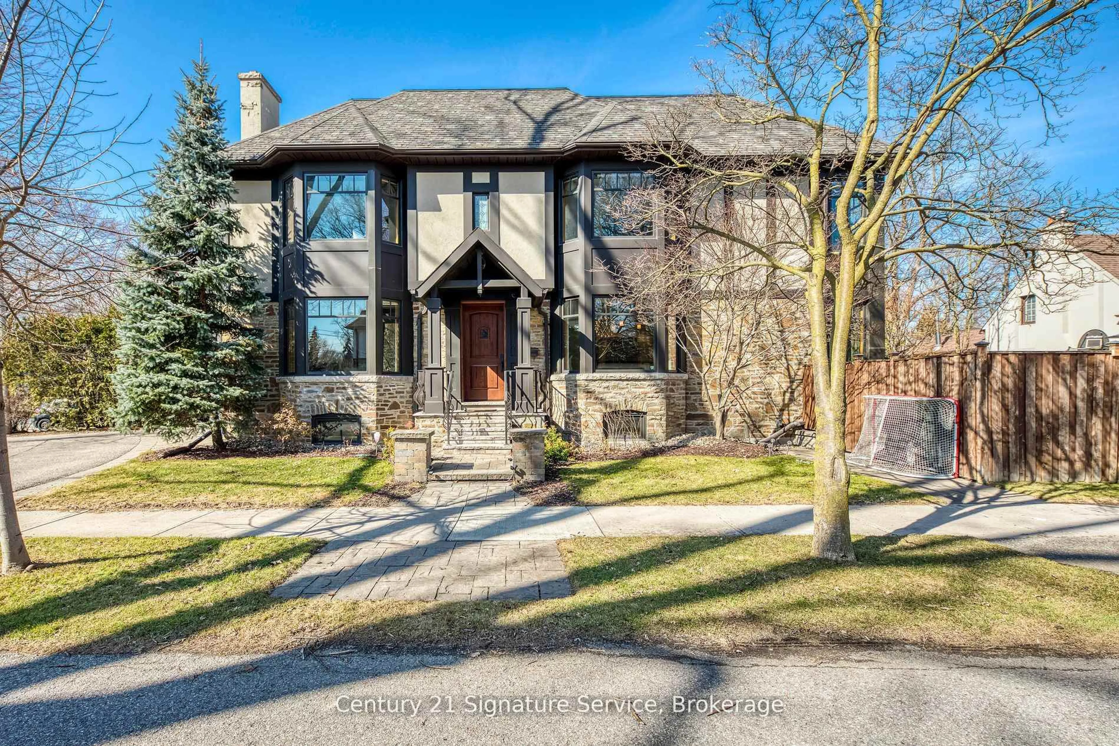 Home with brick exterior material, street for 149 The Kingsway N/A, Toronto Ontario M8X 2V4