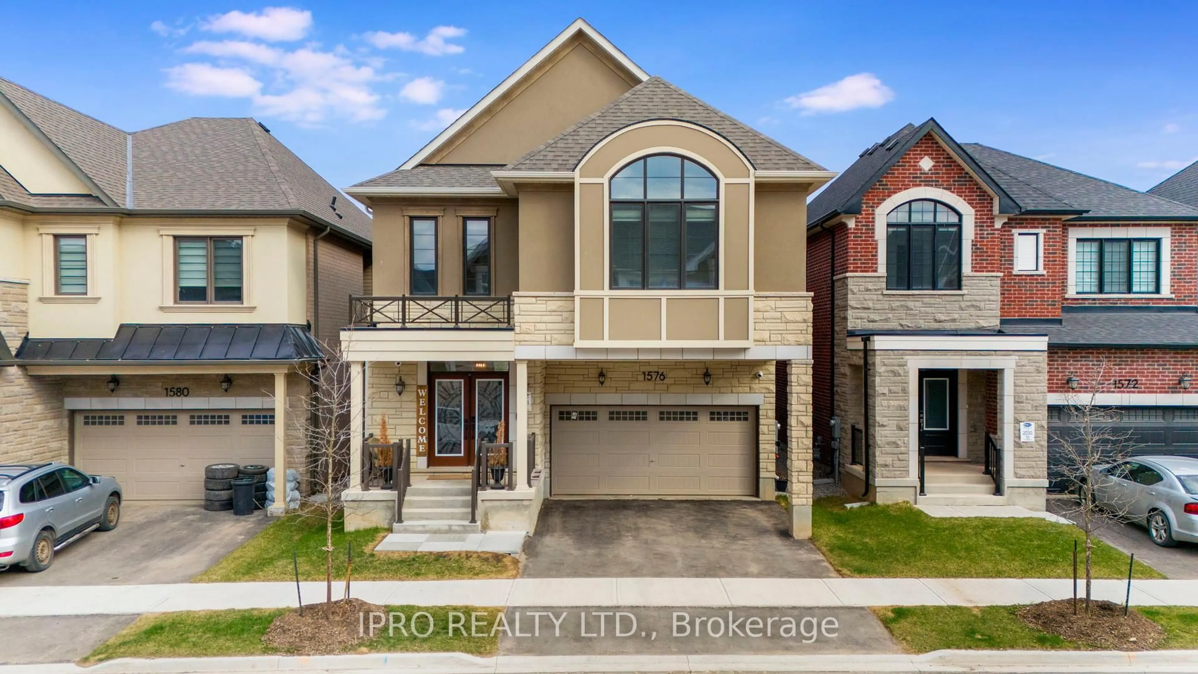 Home with brick exterior material, street for 1576 Cookman Dr, Milton Ontario L9E 2A7