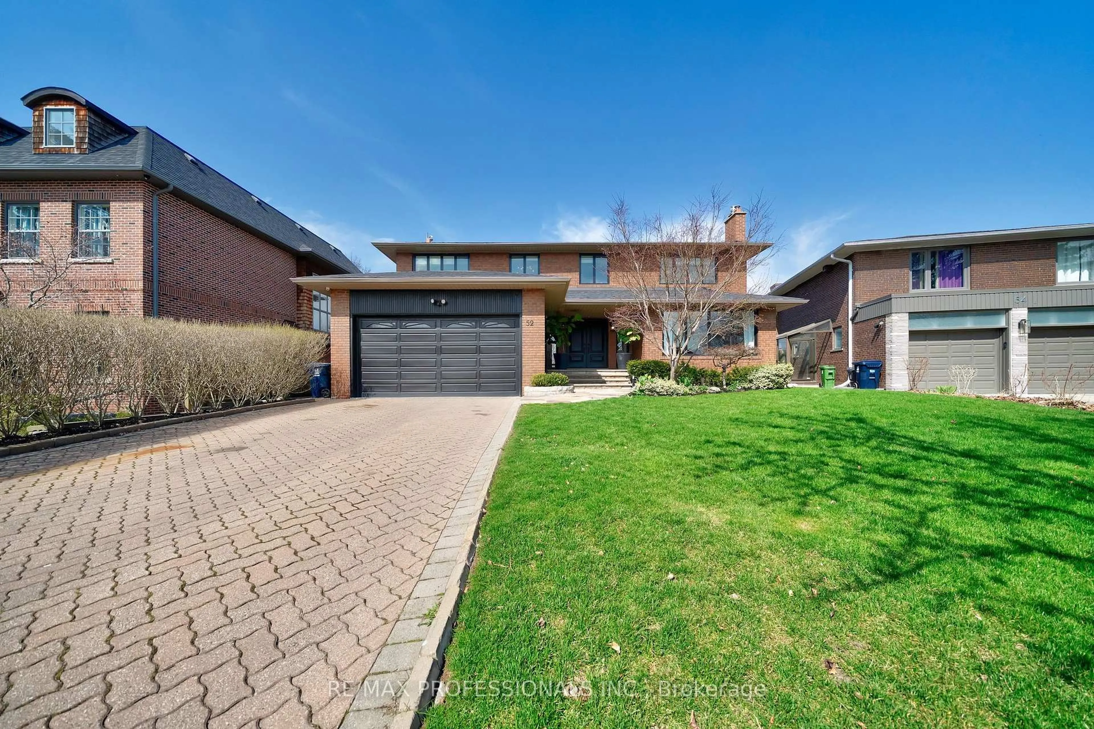 Home with brick exterior material, street for 52 Courtsfield Cres, Toronto Ontario M9A 4S9