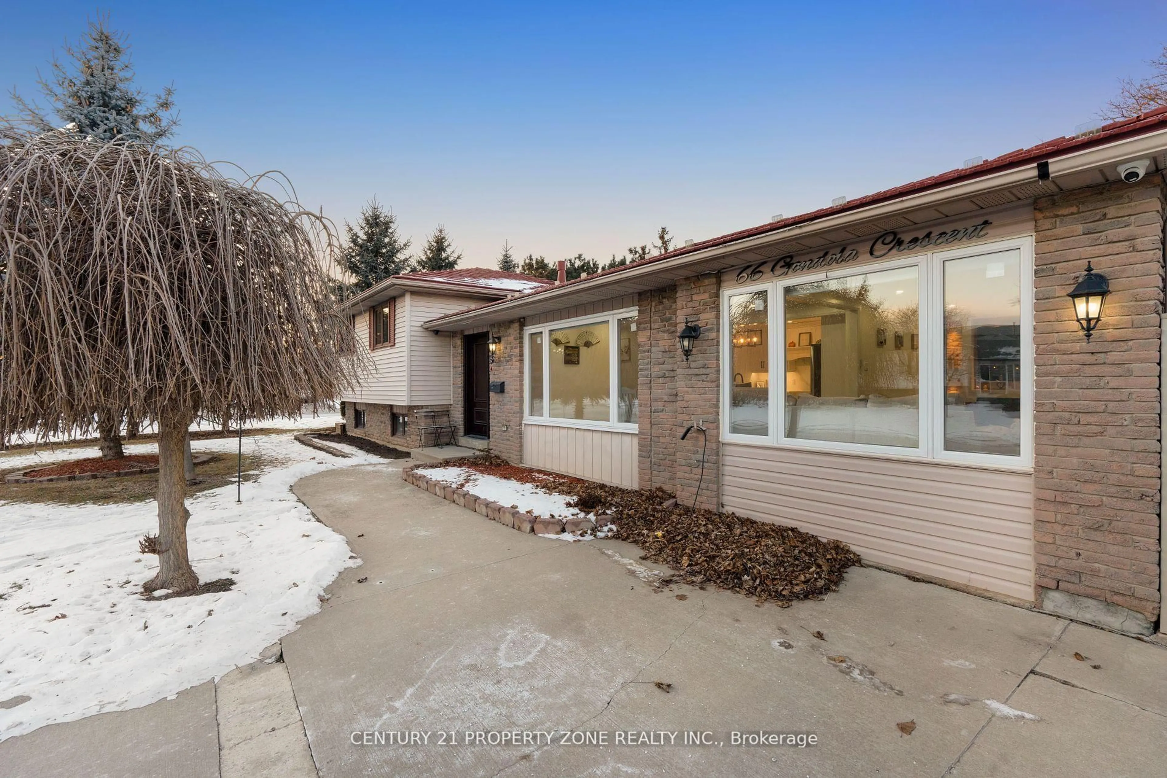 Home with brick exterior material, street for 66 Gondola Cres, Brampton Ontario L6S 1W6