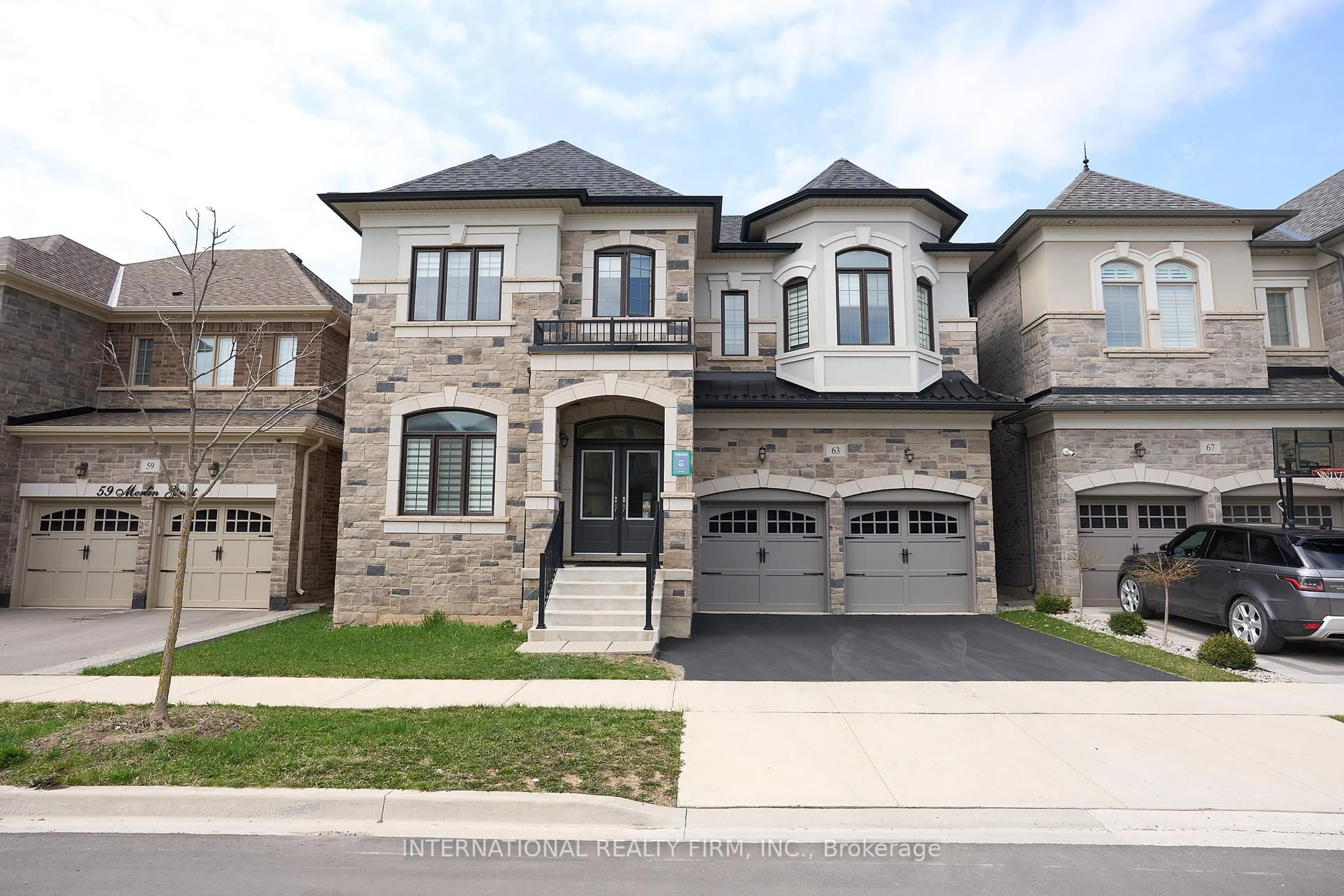 Home with brick exterior material, street for 63 Merlin St, Oakville Ontario L6H 0Z4