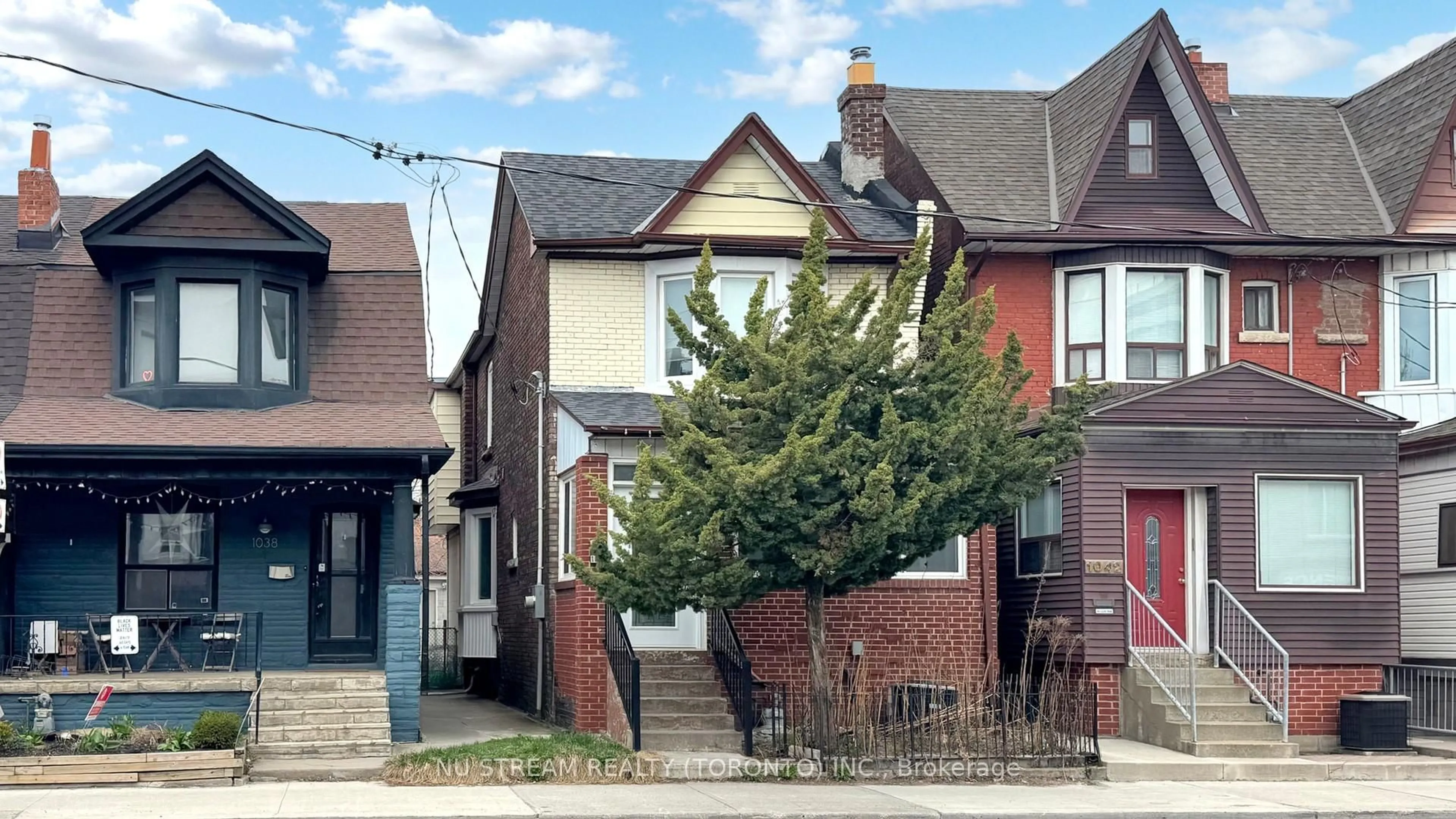 Home with brick exterior material, street for 1040 Ossington Ave, Toronto Ontario M6G 3V6