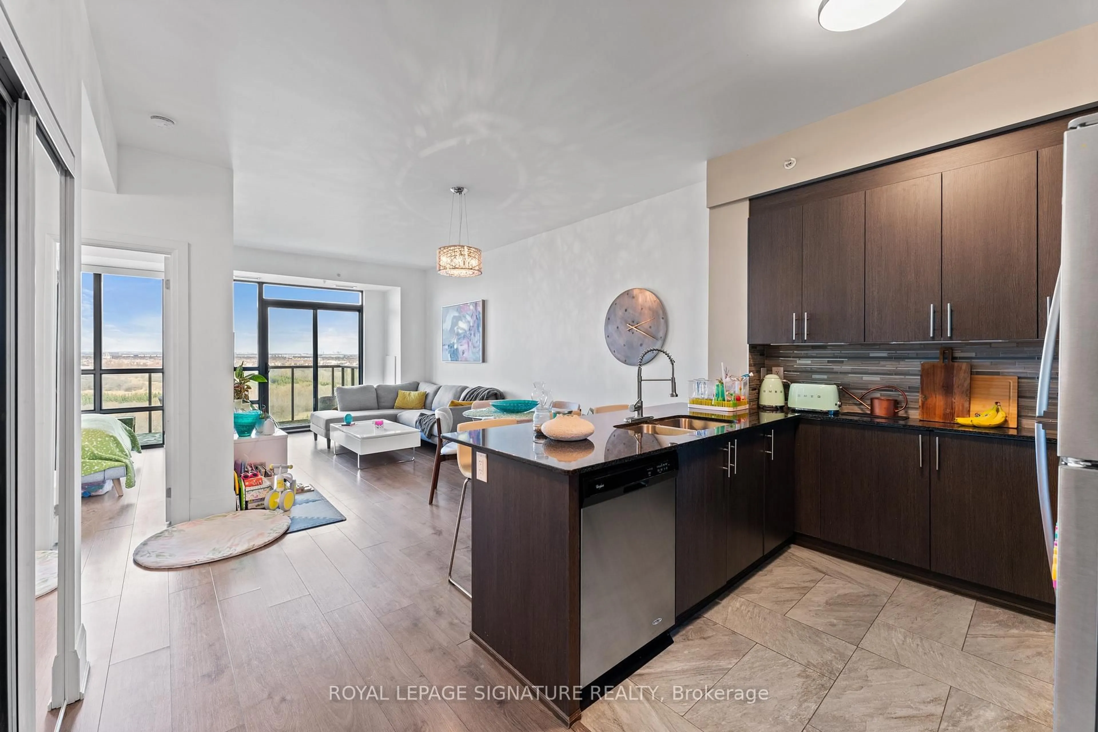 Open concept kitchen, unknown for 45 Yorkland Blvd #904, Brampton Ontario L6P 4B4