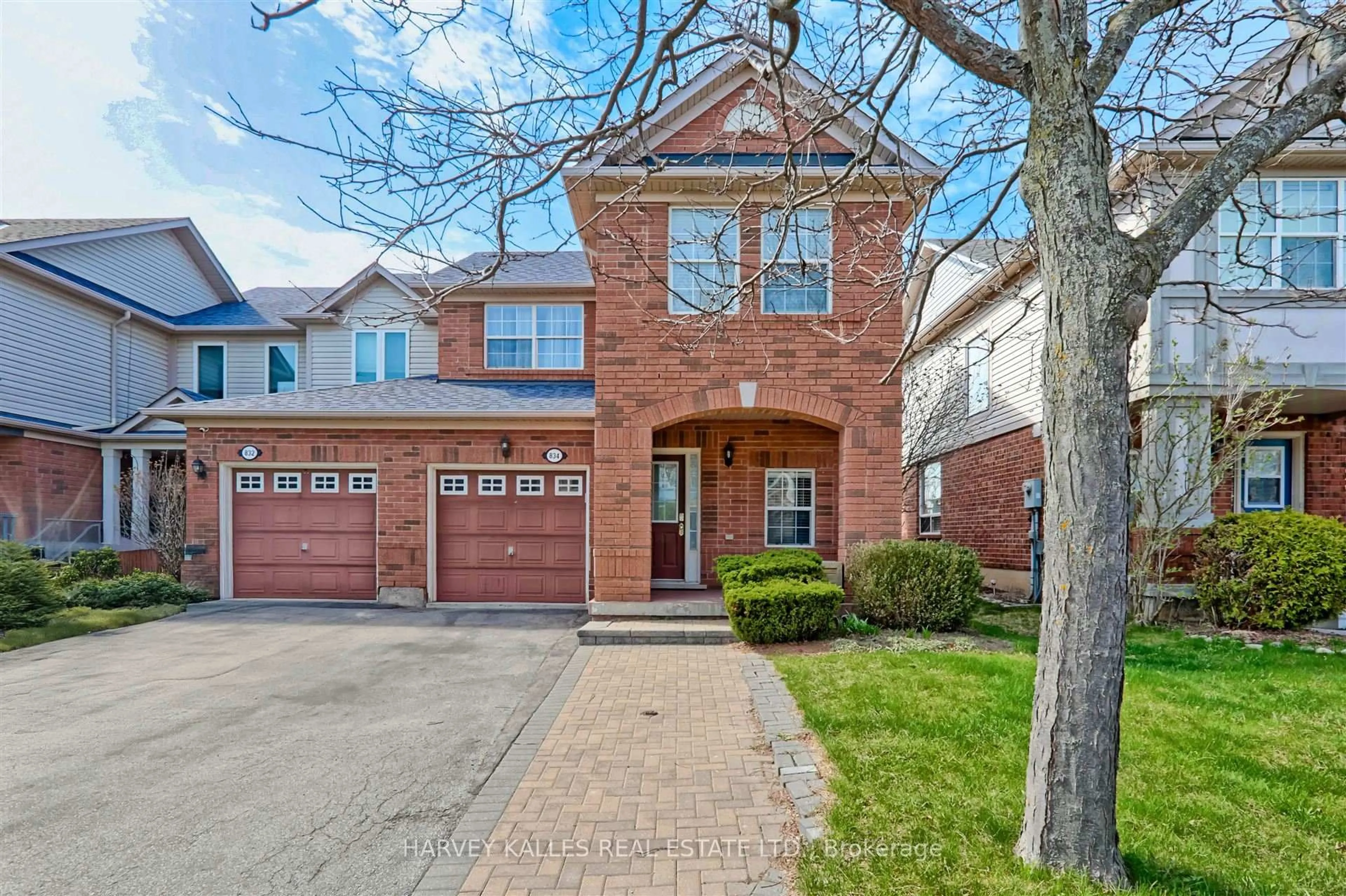 Home with brick exterior material, street for 834 Mckay Cres, Milton Ontario L9T 6L2