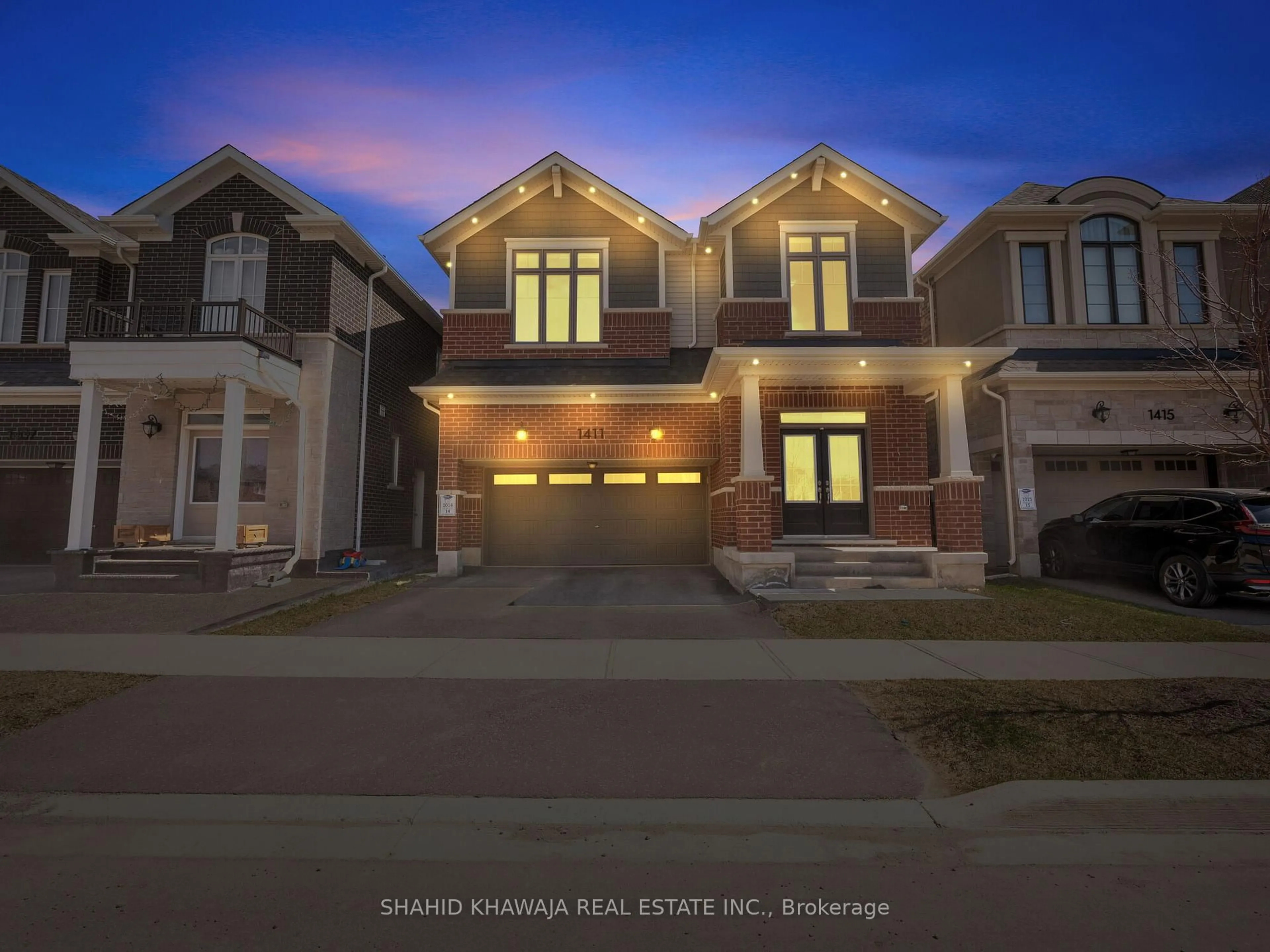 Home with brick exterior material, street for 1411 Buckthorn Gdns, Milton Ontario L9E 1P9