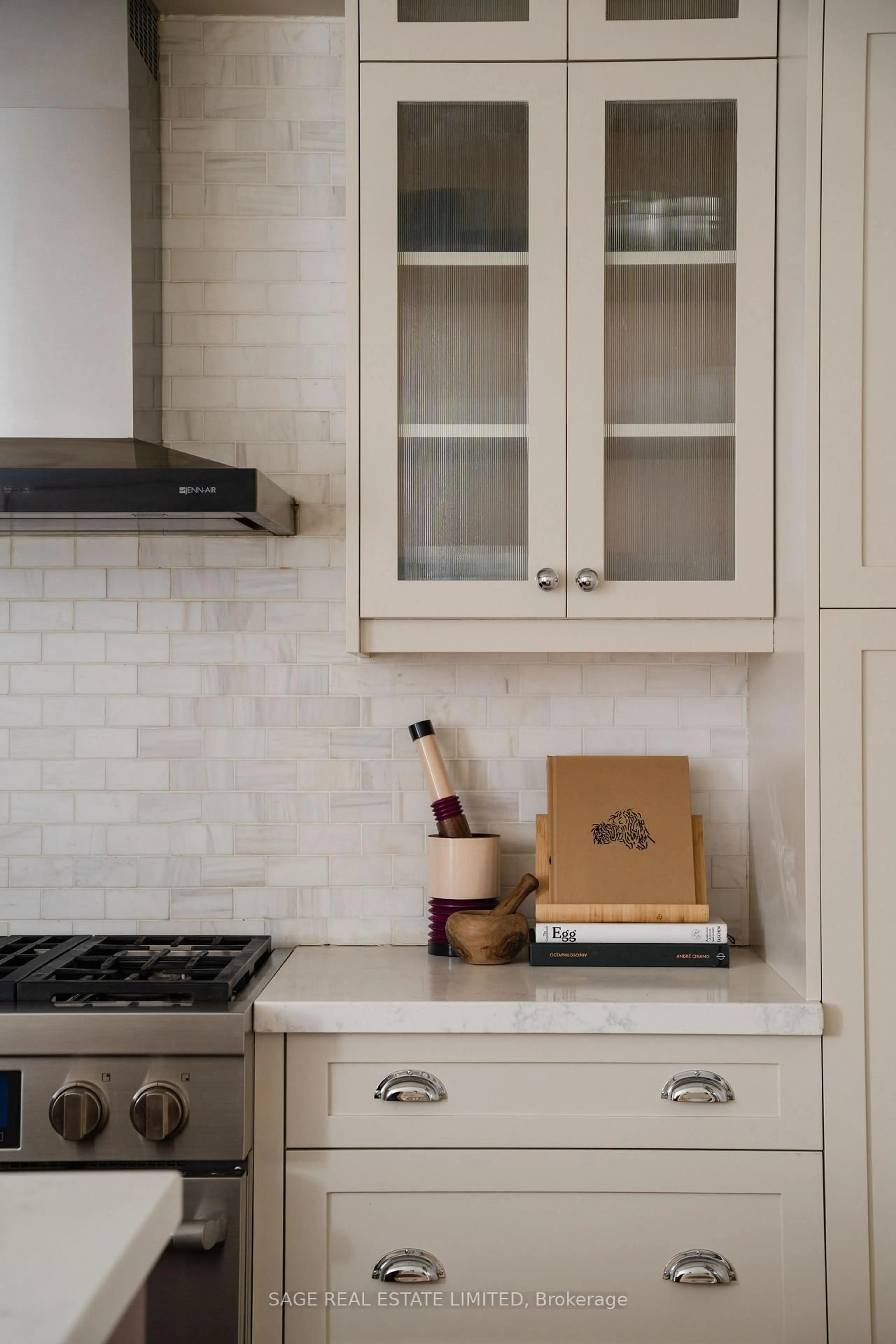 Contemporary kitchen, ceramic/tile floor for 27 Grafton Ave, Toronto Ontario M6R 1C3