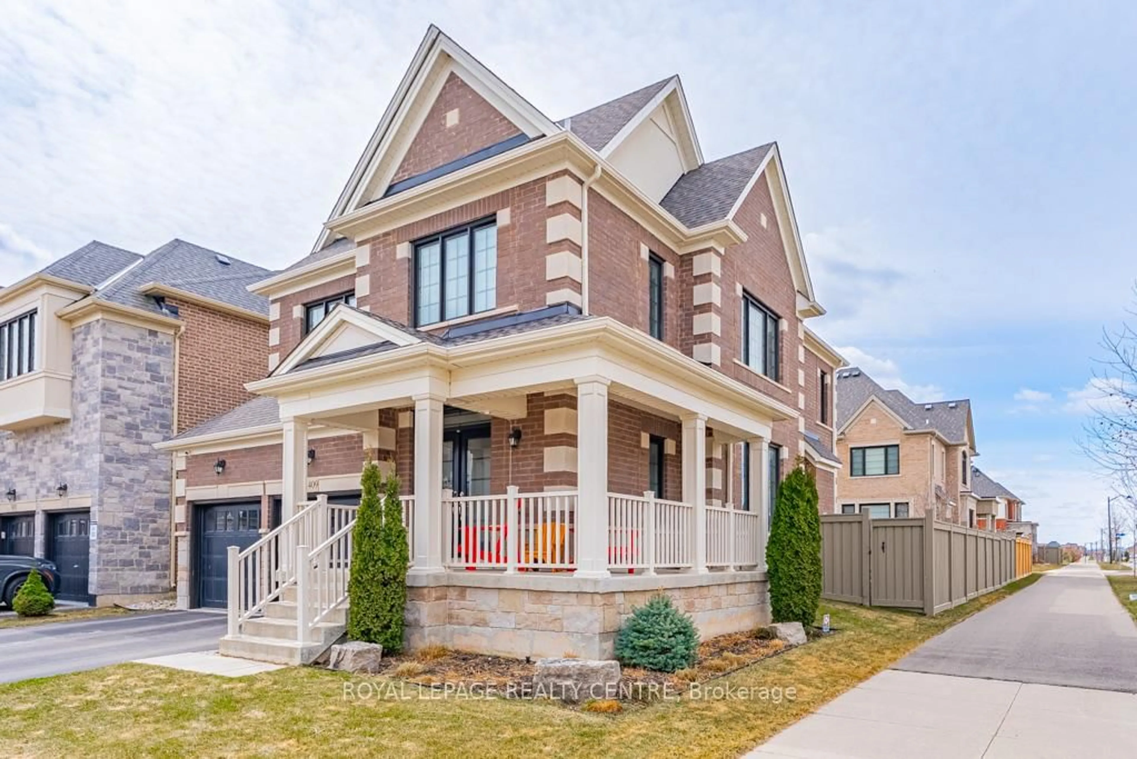 Home with brick exterior material, street for 1409 Argall Crt, Milton Ontario L9E 1L7