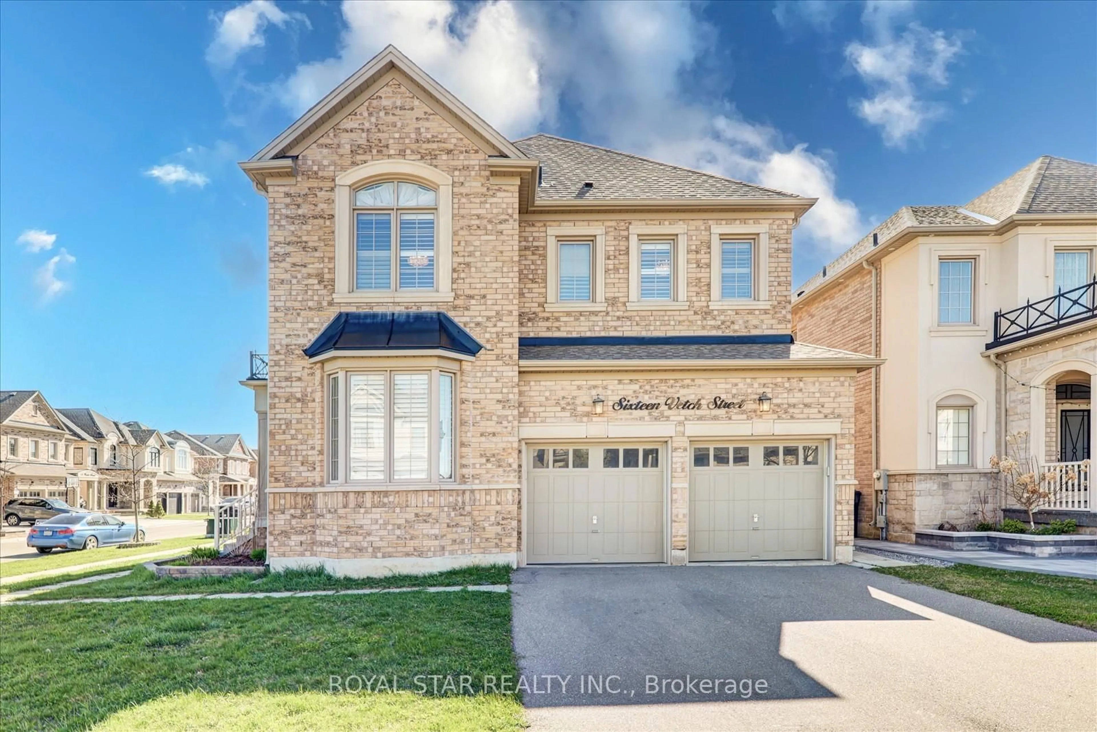 Home with brick exterior material, street for 16 Vetch St, Brampton Ontario L6Y 6C2